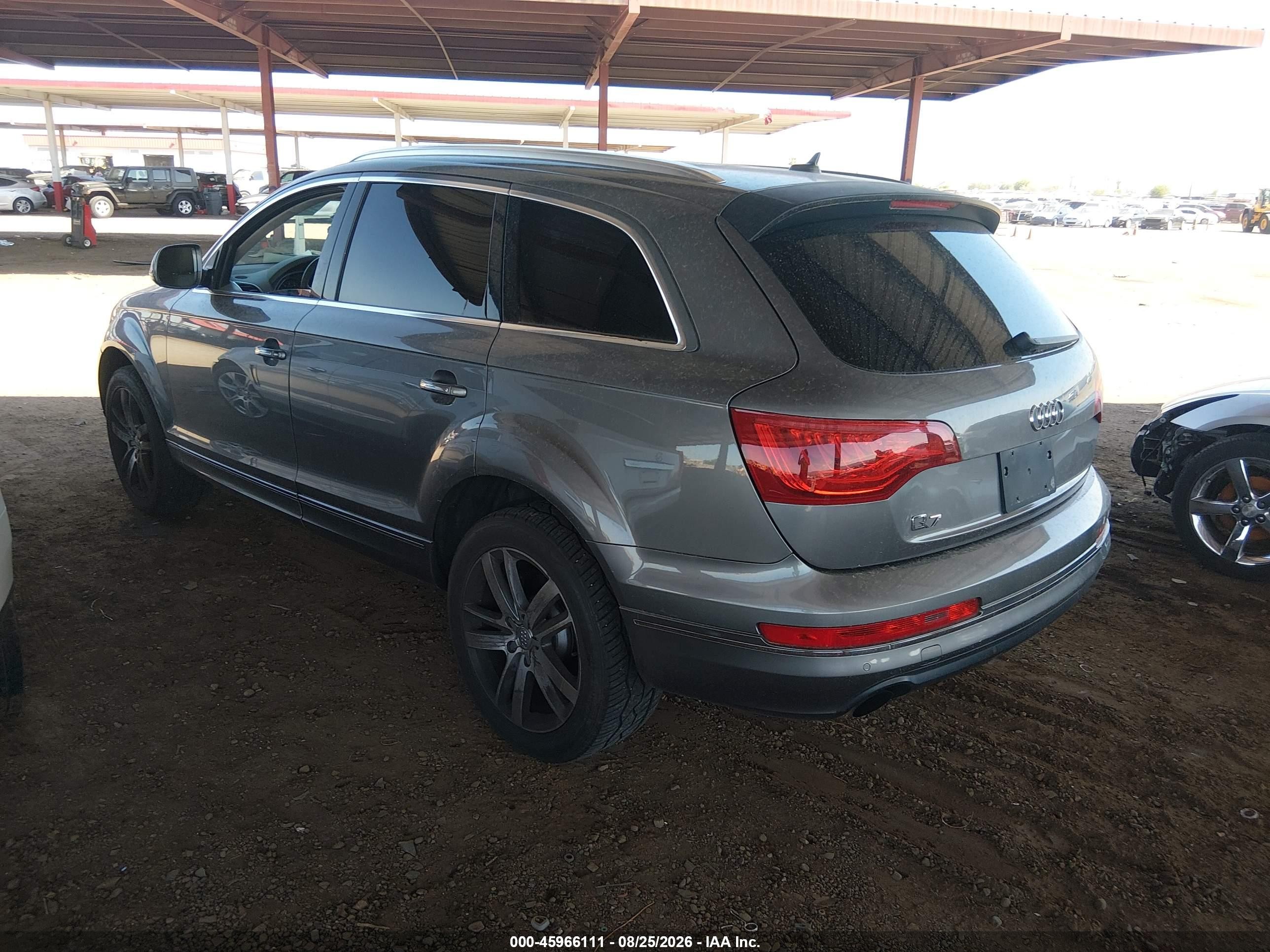 2012 Audi Q7 3.0t Premium Gray vin: WA1LGAFE0CD010357