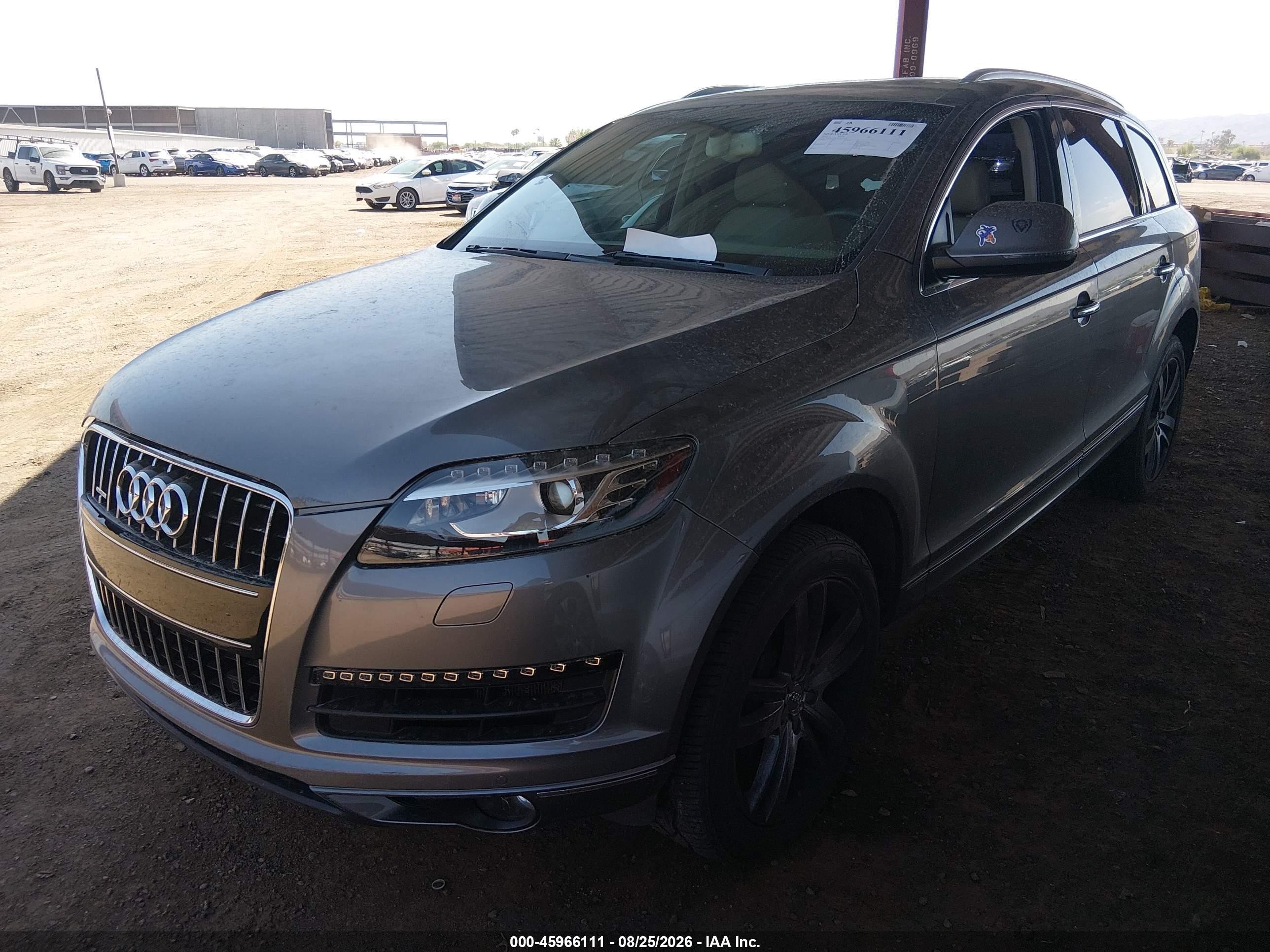 2012 Audi Q7 3.0t Premium Gray vin: WA1LGAFE0CD010357