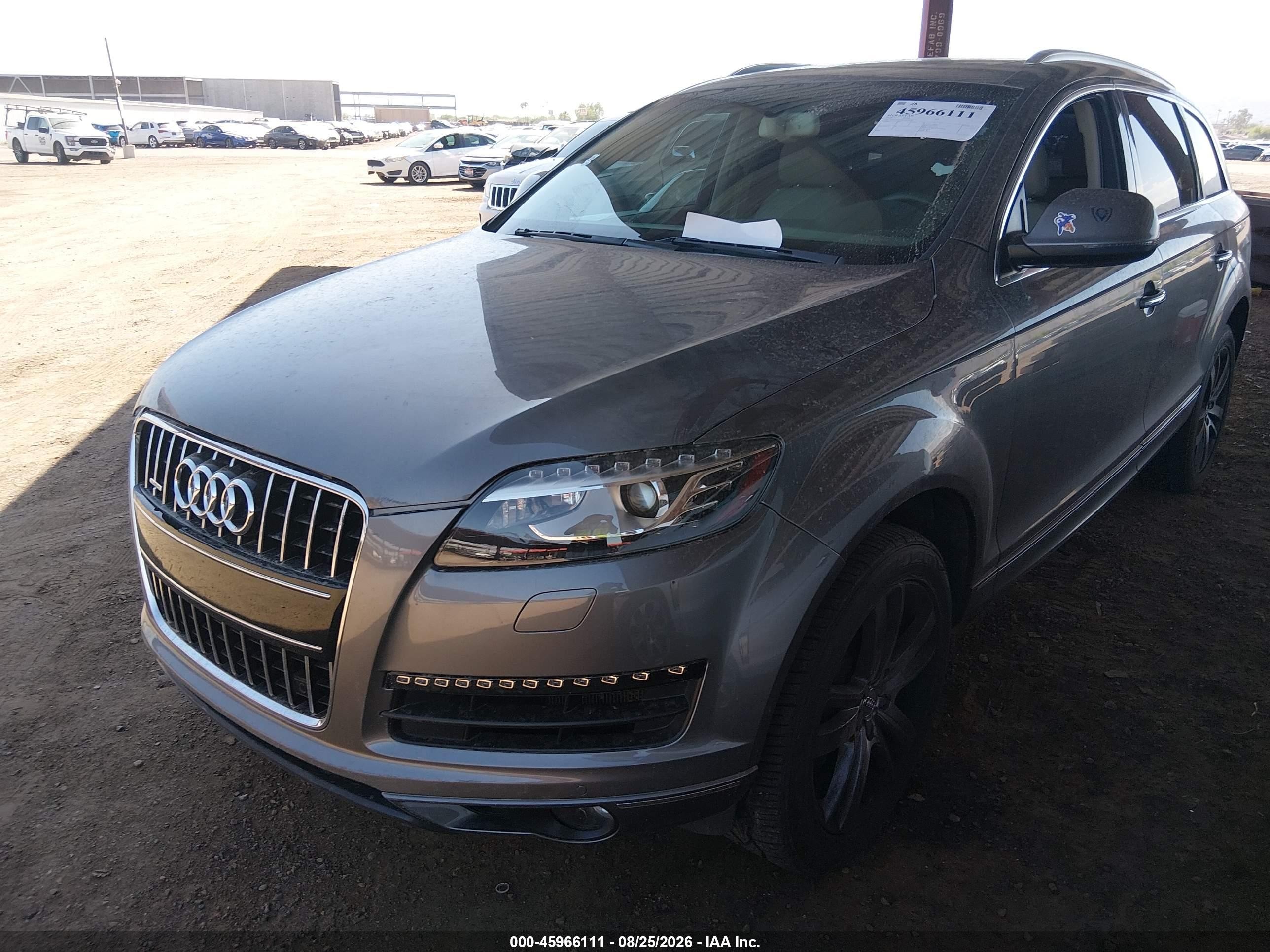 2012 Audi Q7 3.0t Premium Gray vin: WA1LGAFE0CD010357