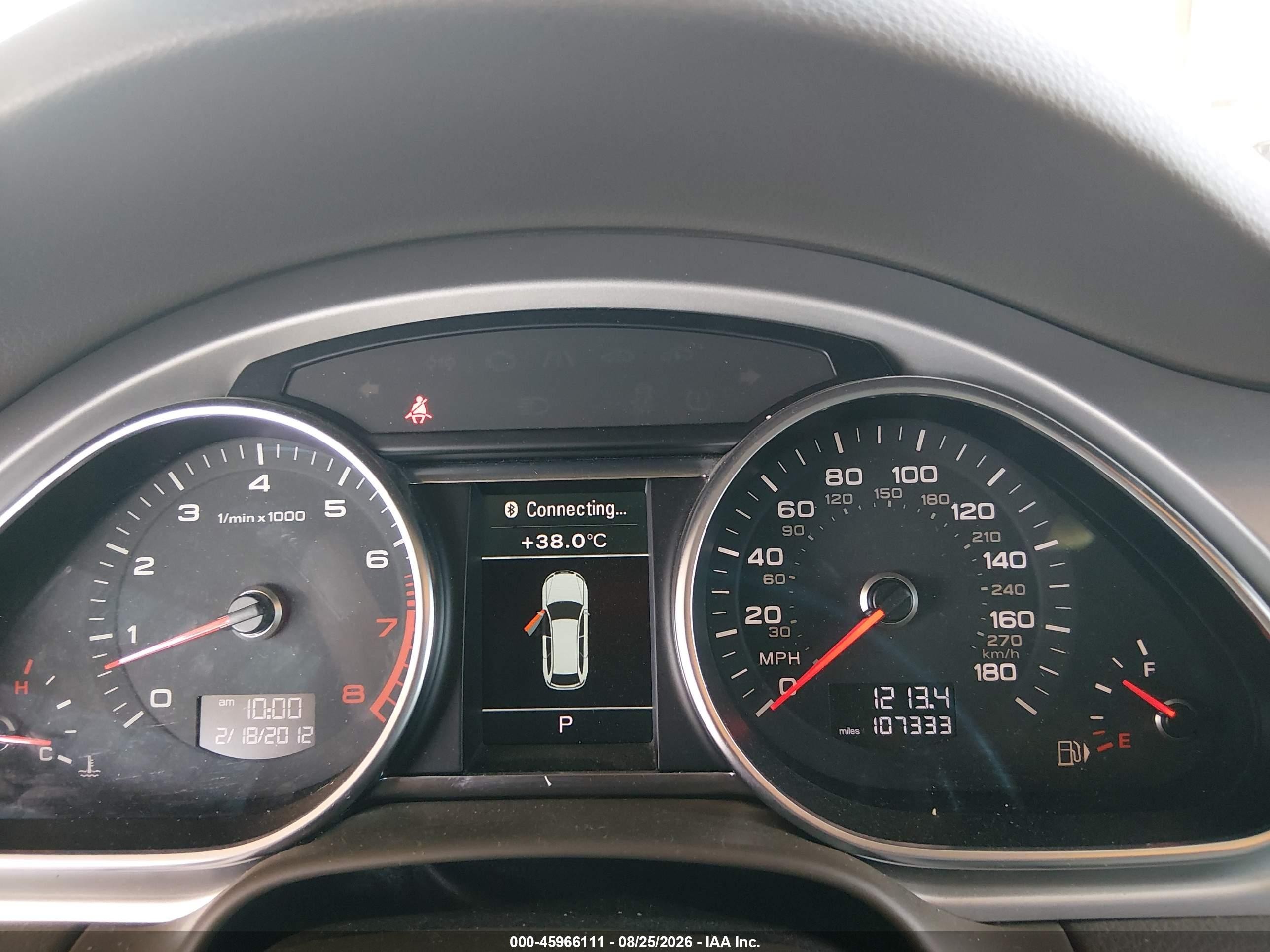 2012 Audi Q7 3.0t Premium Gray vin: WA1LGAFE0CD010357