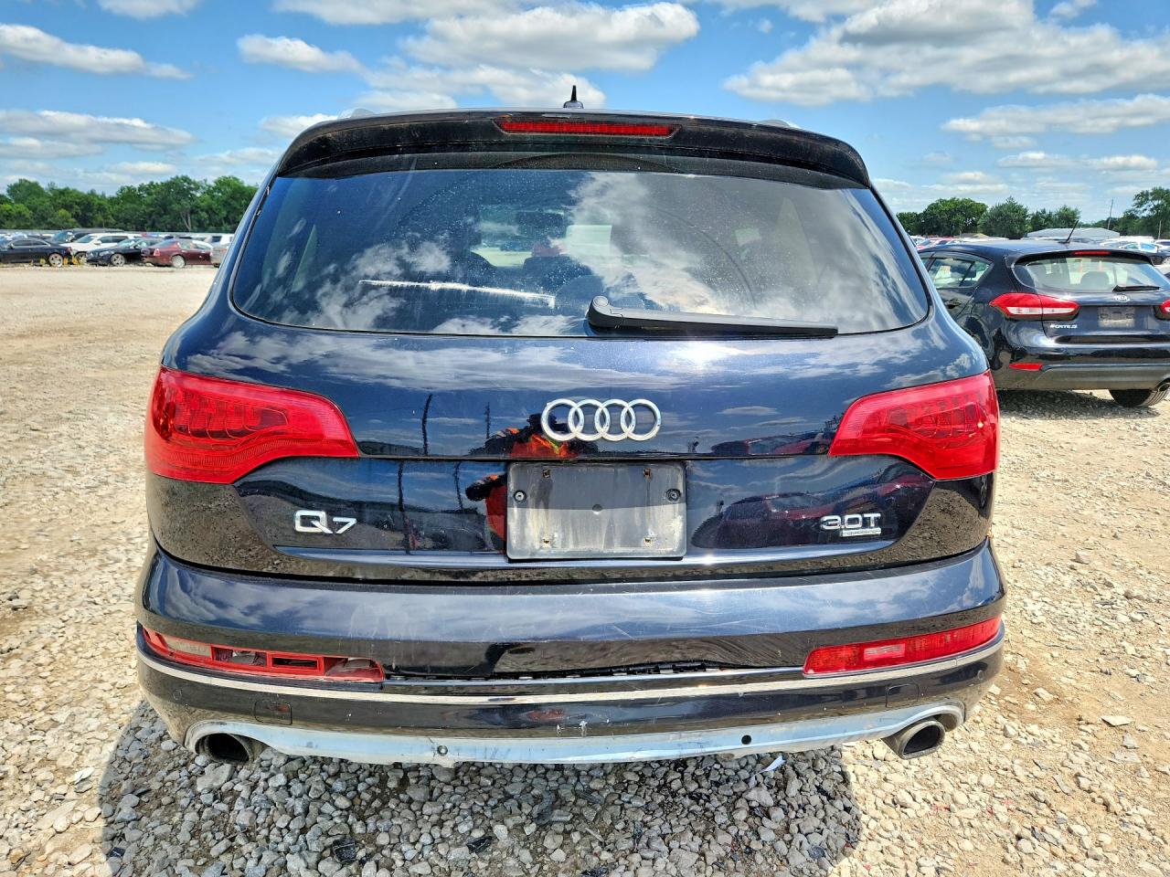 2014 Audi Q7 Premium Plus Black vin: WA1LGAFE0ED005842