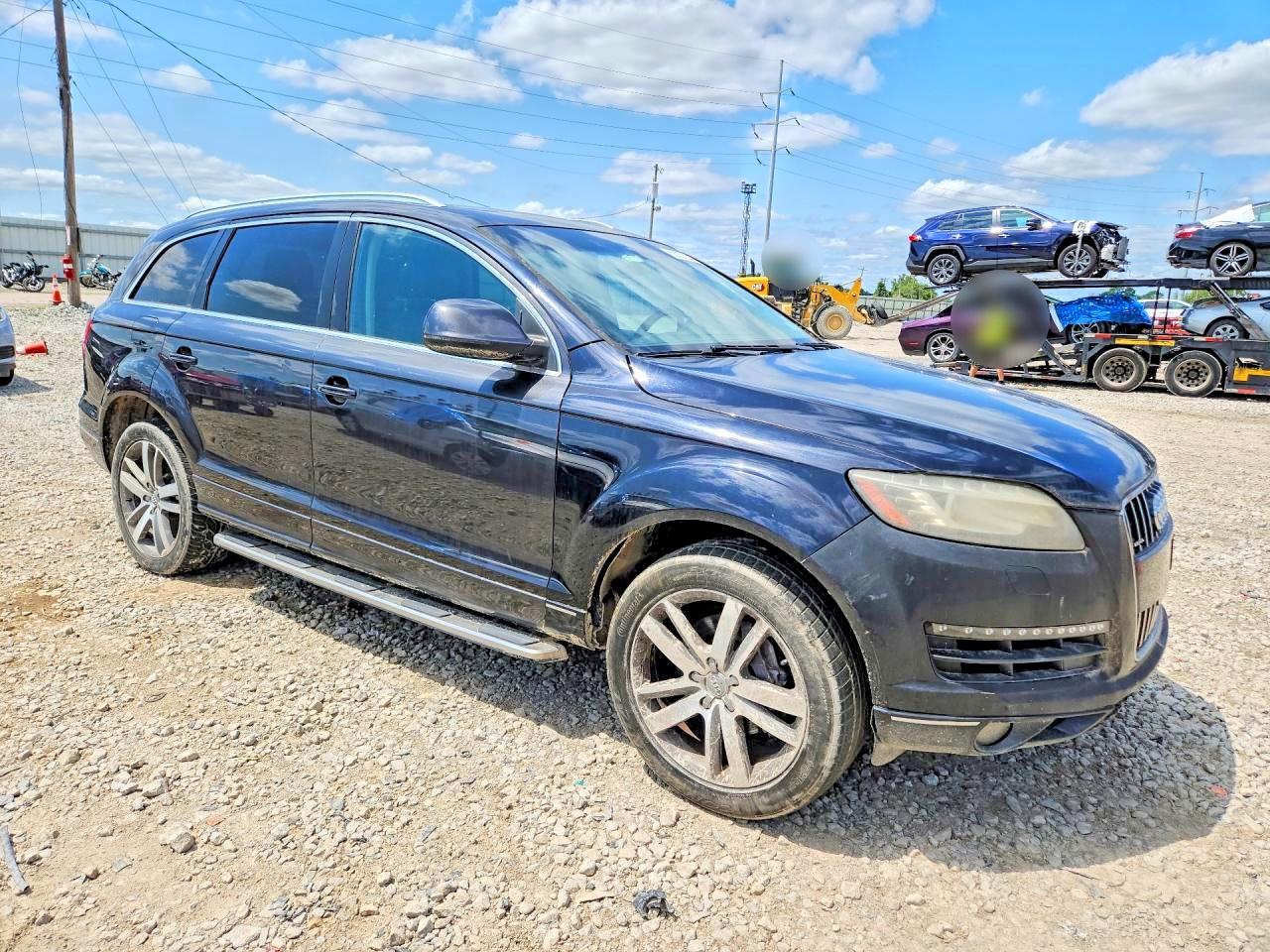 2014 Audi Q7 Premium Plus Black vin: WA1LGAFE0ED005842