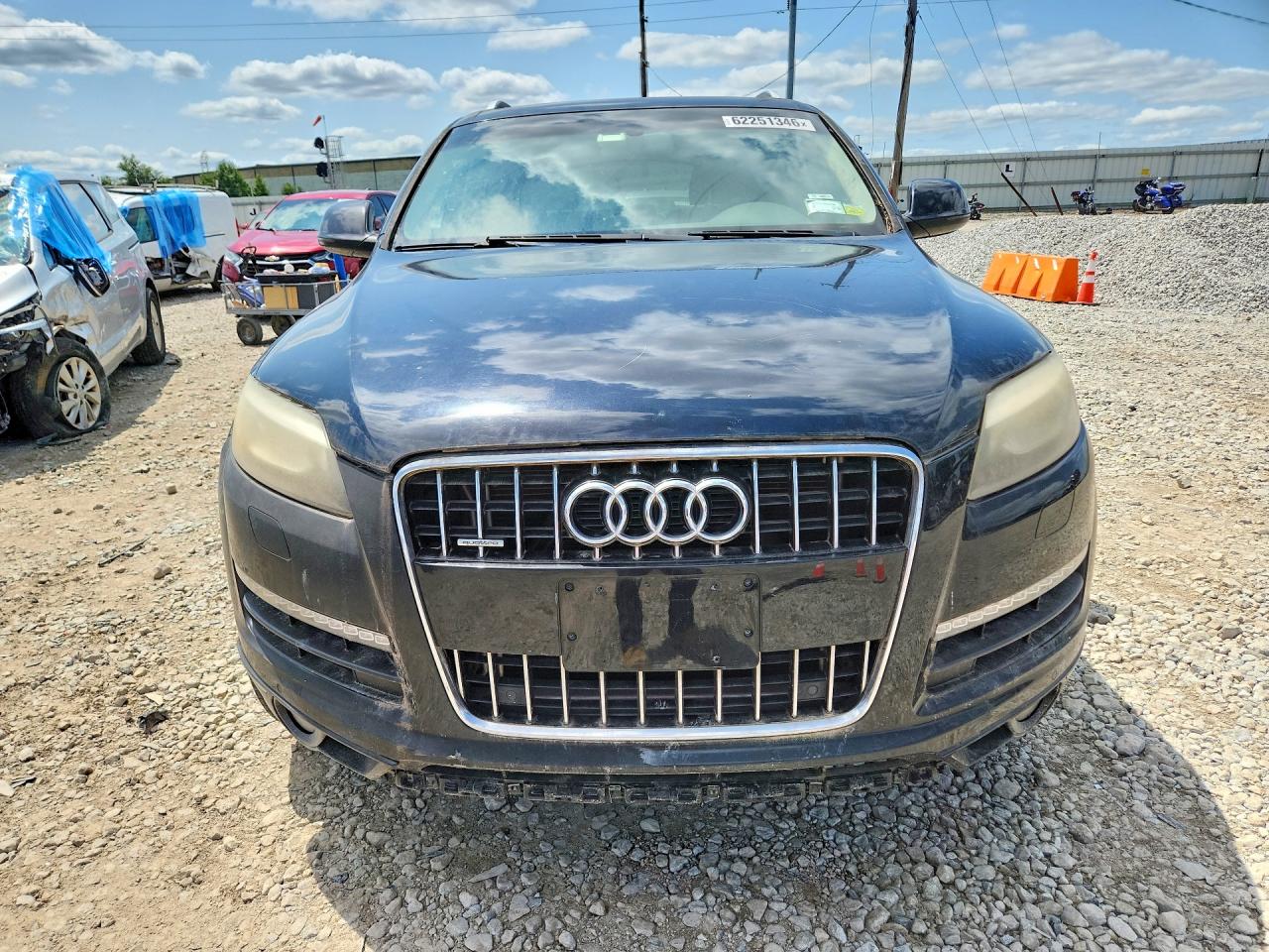 2014 Audi Q7 Premium Plus Black vin: WA1LGAFE0ED005842