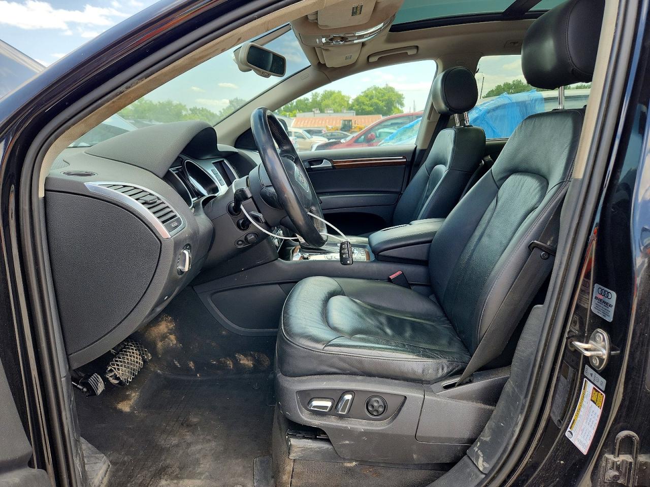 2014 Audi Q7 Premium Plus Black vin: WA1LGAFE0ED005842