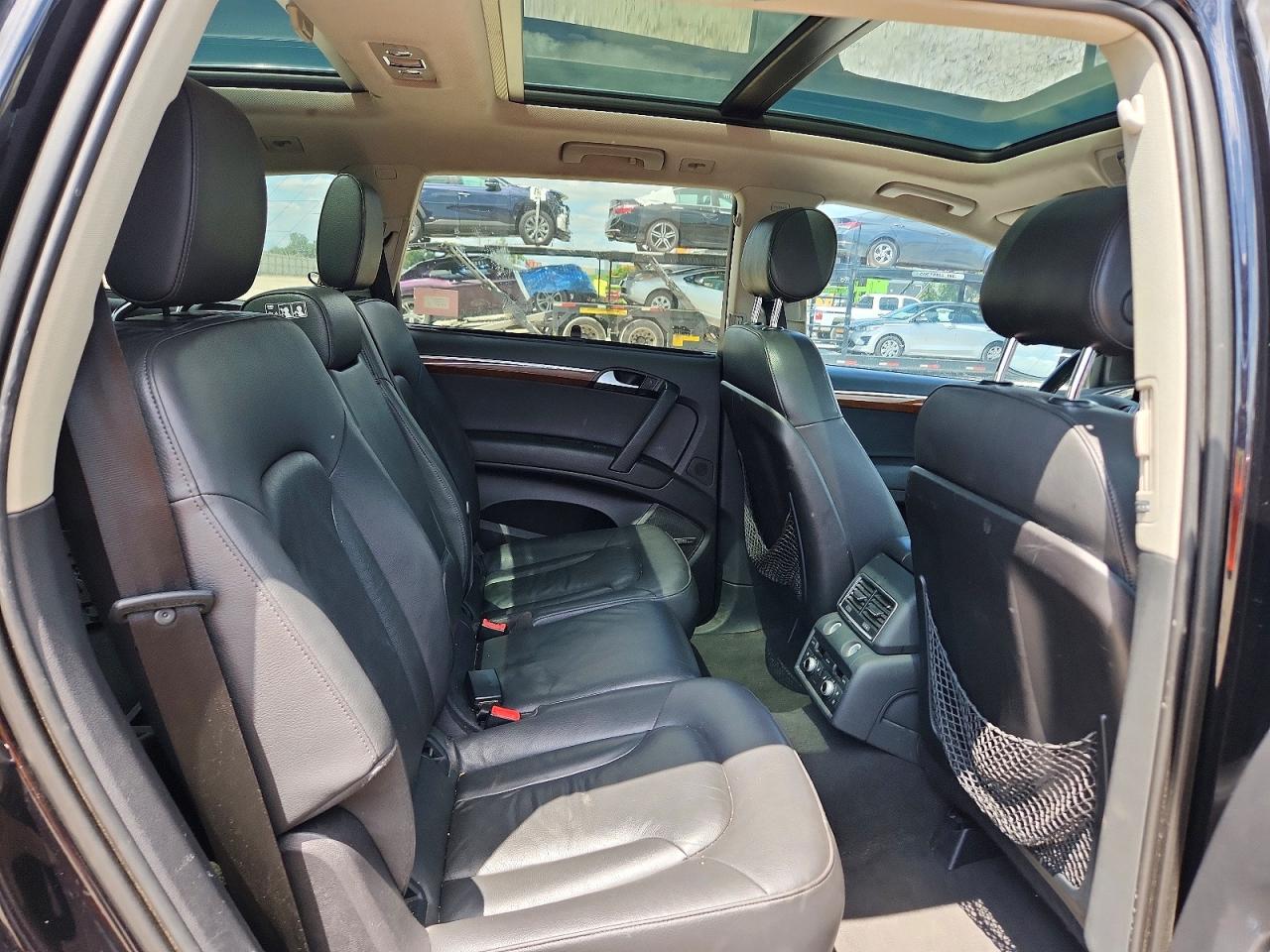 2014 Audi Q7 Premium Plus Black vin: WA1LGAFE0ED005842