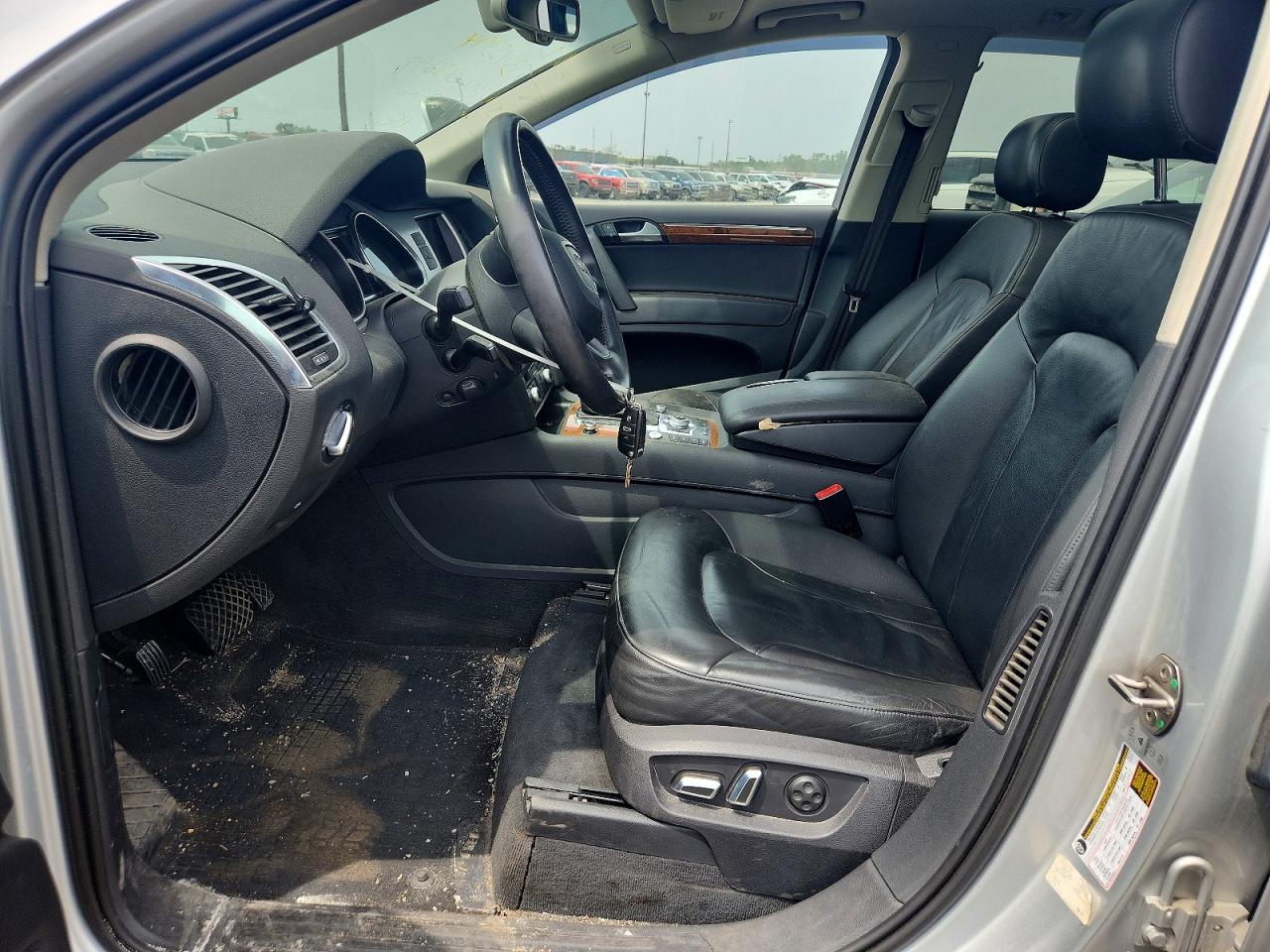 2014 Audi Q7 Premium Plus Silver vin: WA1LGAFE0ED015299