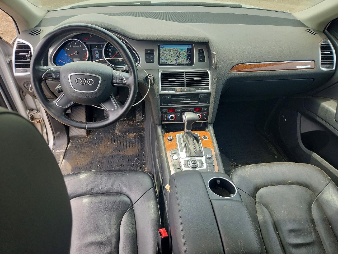 2014 Audi Q7 Premium Plus Silver vin: WA1LGAFE0ED015299