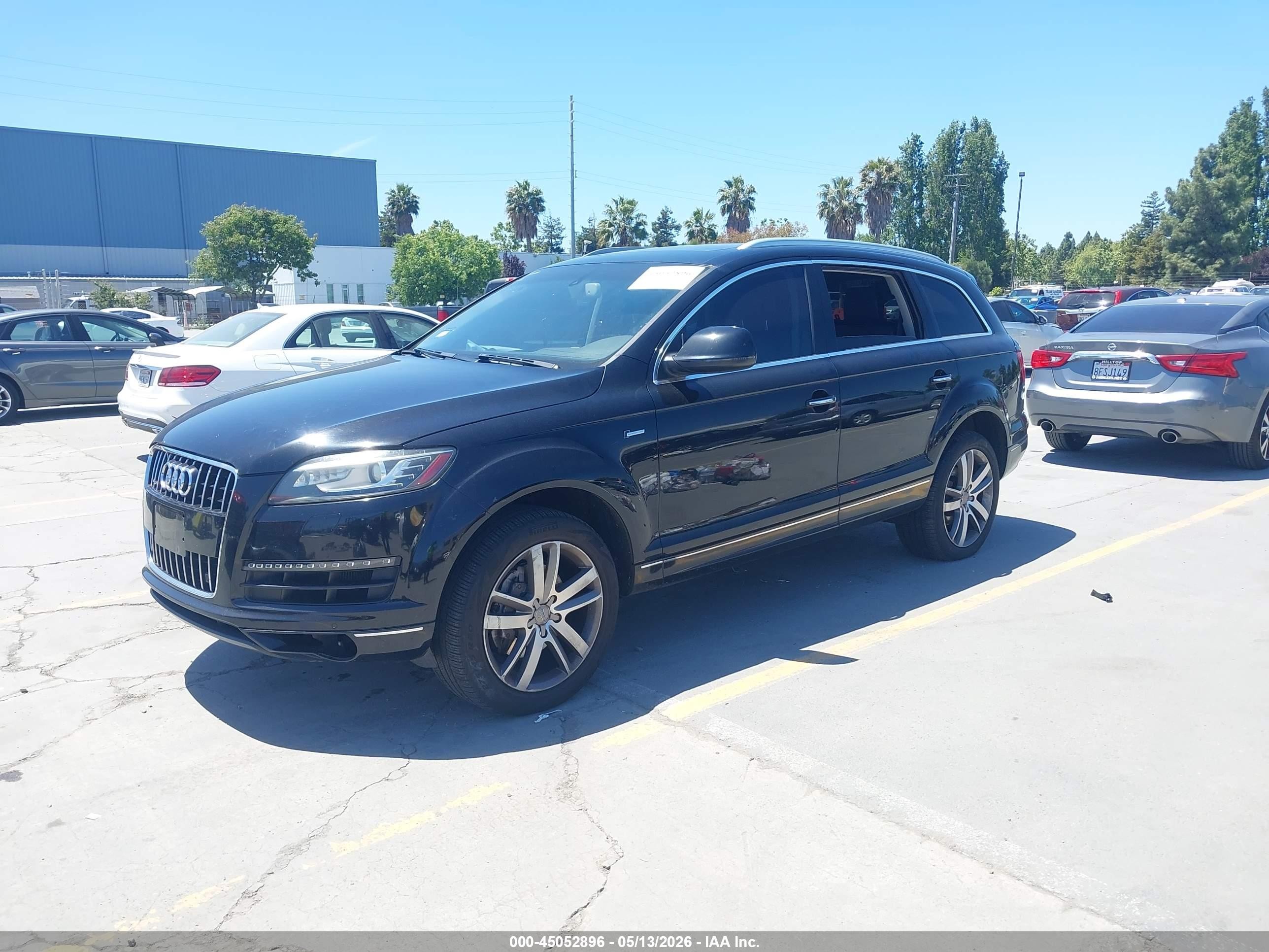 2014 Audi Q7 3.0t Premium Black vin: WA1LGAFE0ED017702