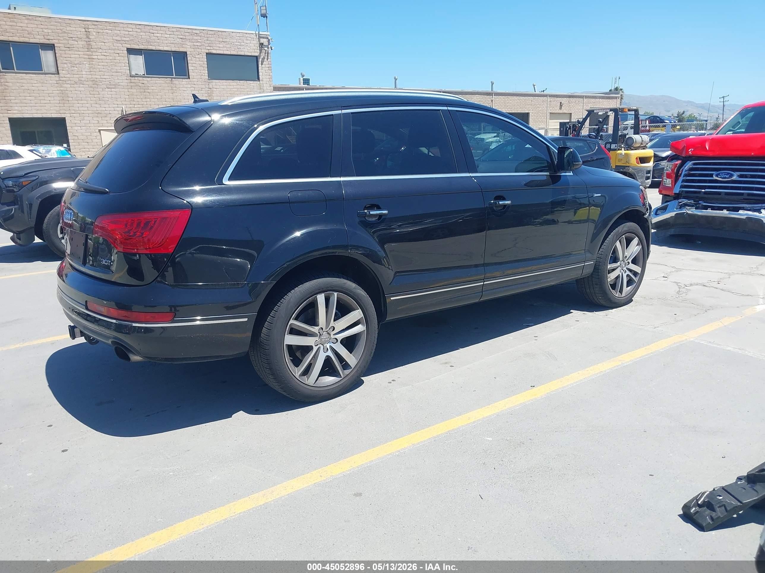 2014 Audi Q7 3.0t Premium Black vin: WA1LGAFE0ED017702