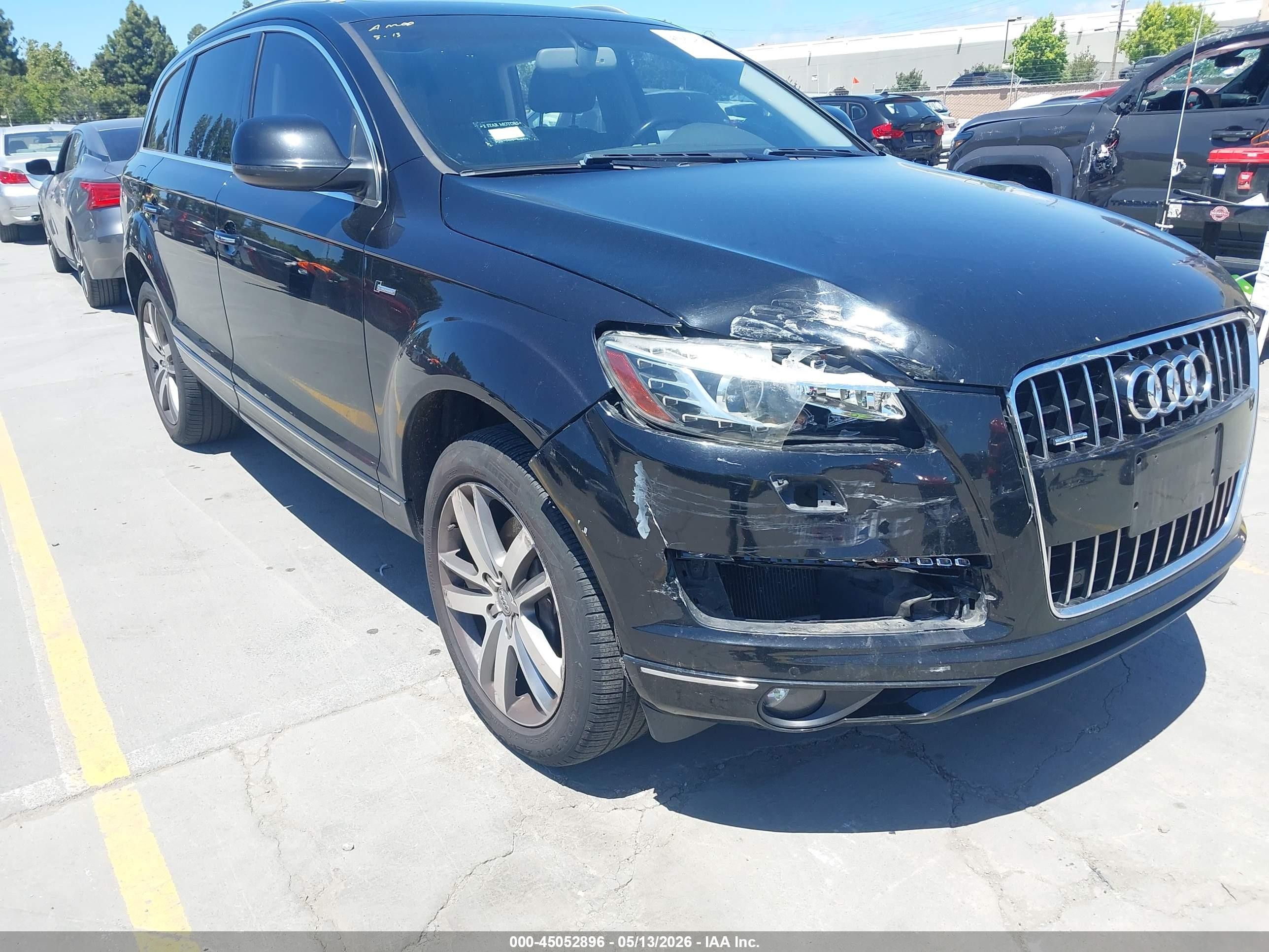 2014 Audi Q7 3.0t Premium Black vin: WA1LGAFE0ED017702