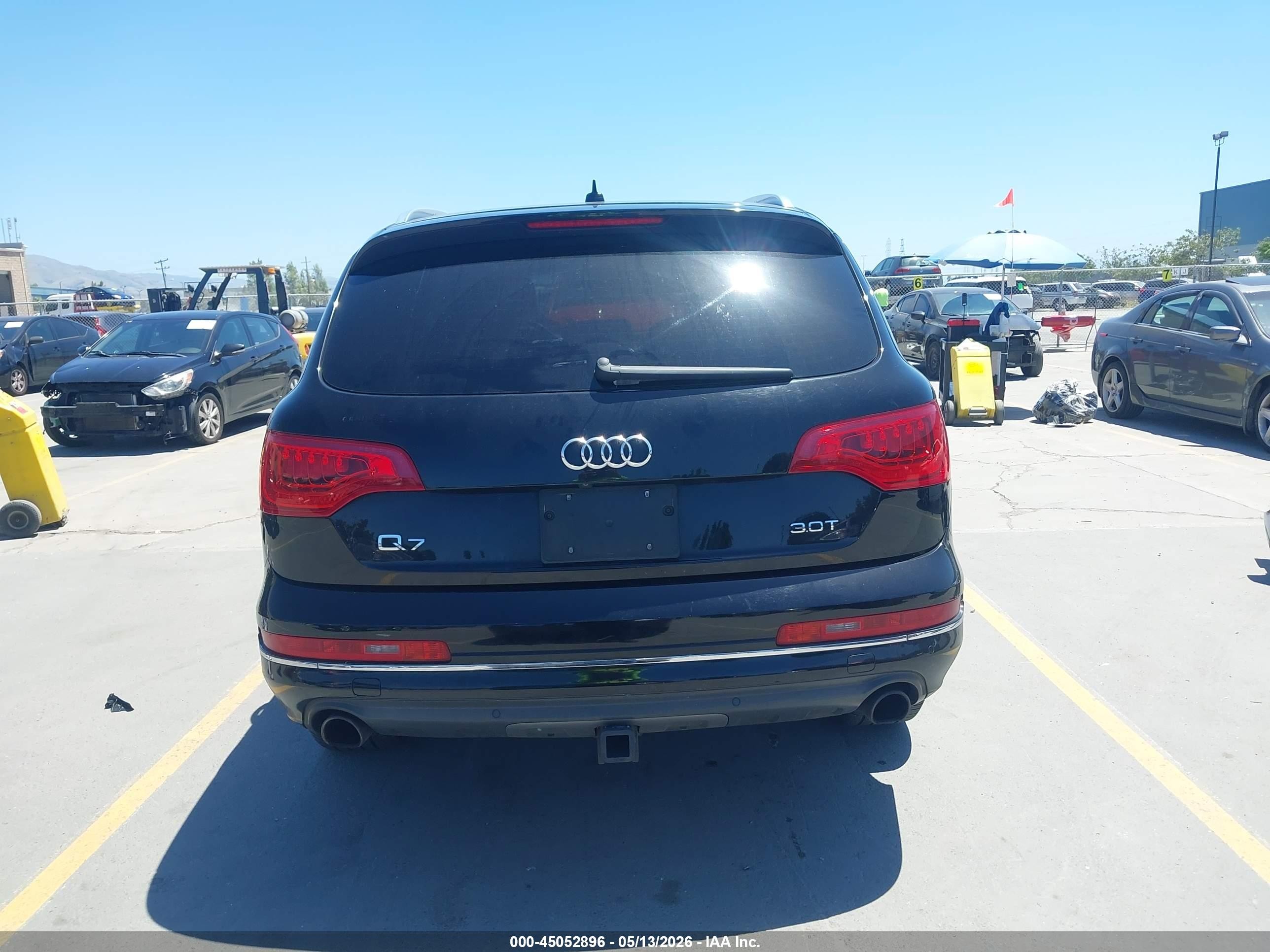 2014 Audi Q7 3.0t Premium Black vin: WA1LGAFE0ED017702