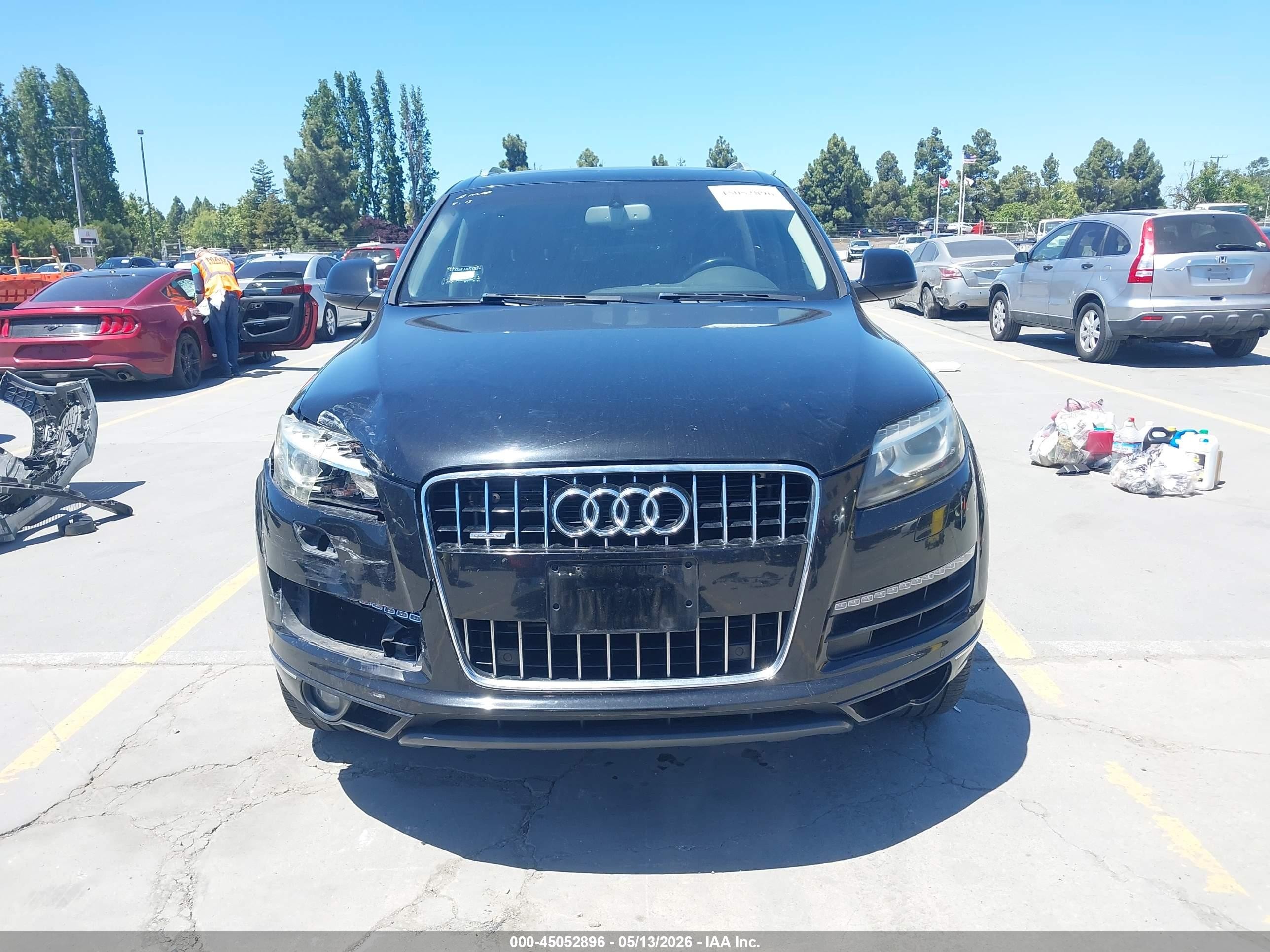 2014 Audi Q7 3.0t Premium Black vin: WA1LGAFE0ED017702