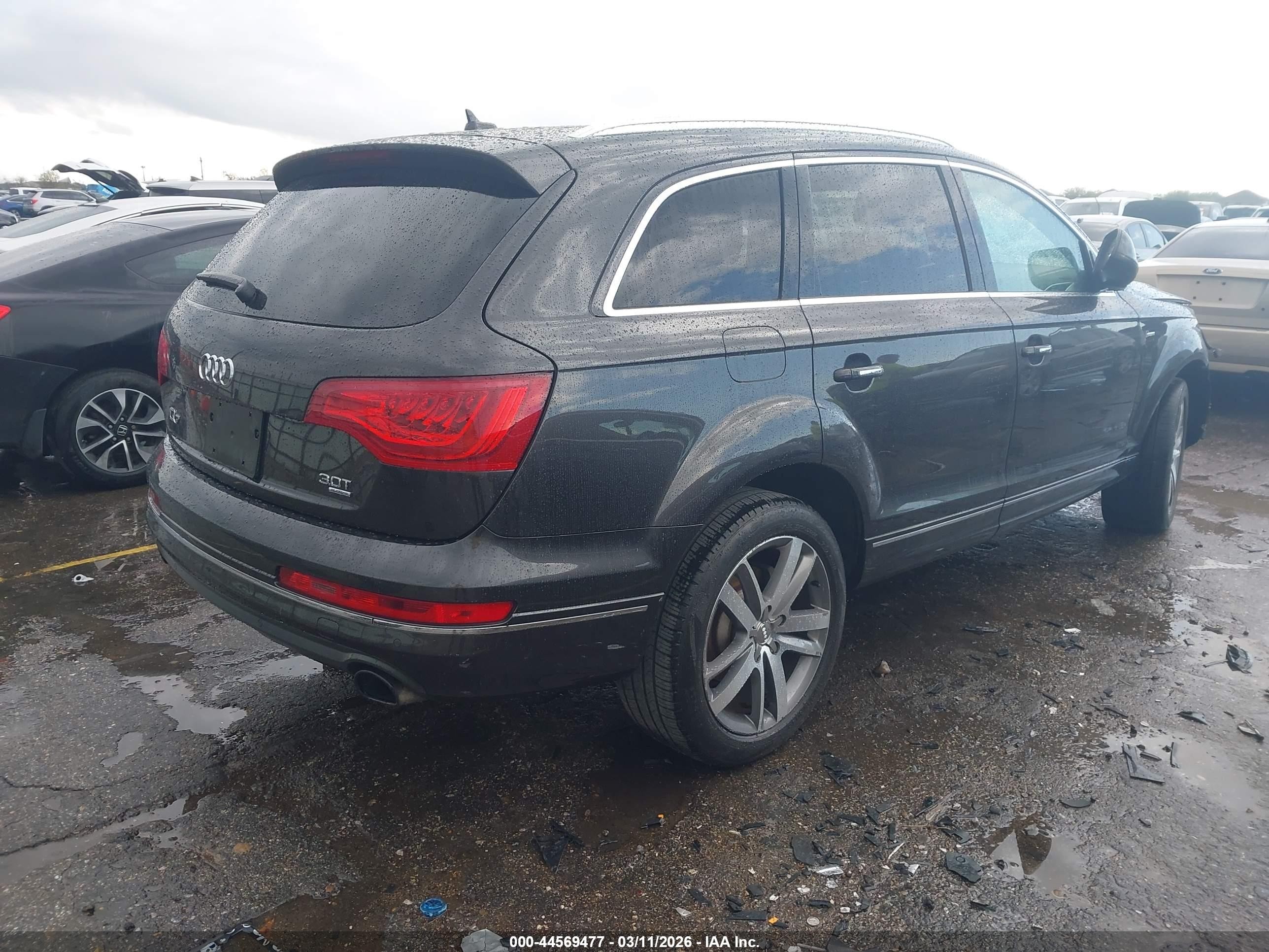2015 Audi Q7 3.0t Premium Gray vin: WA1LGAFE0FD007737
