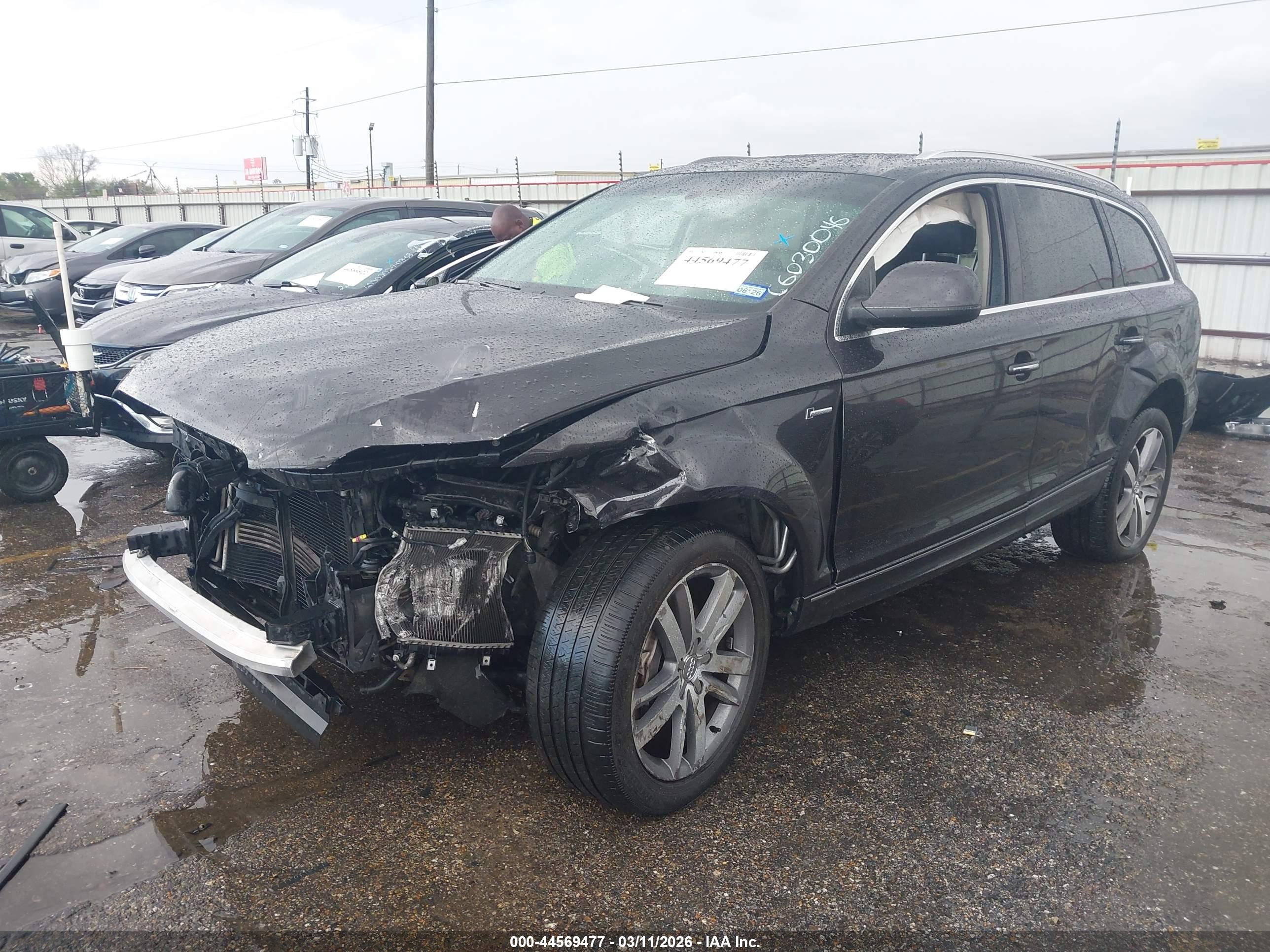 2015 Audi Q7 3.0t Premium Gray vin: WA1LGAFE0FD007737