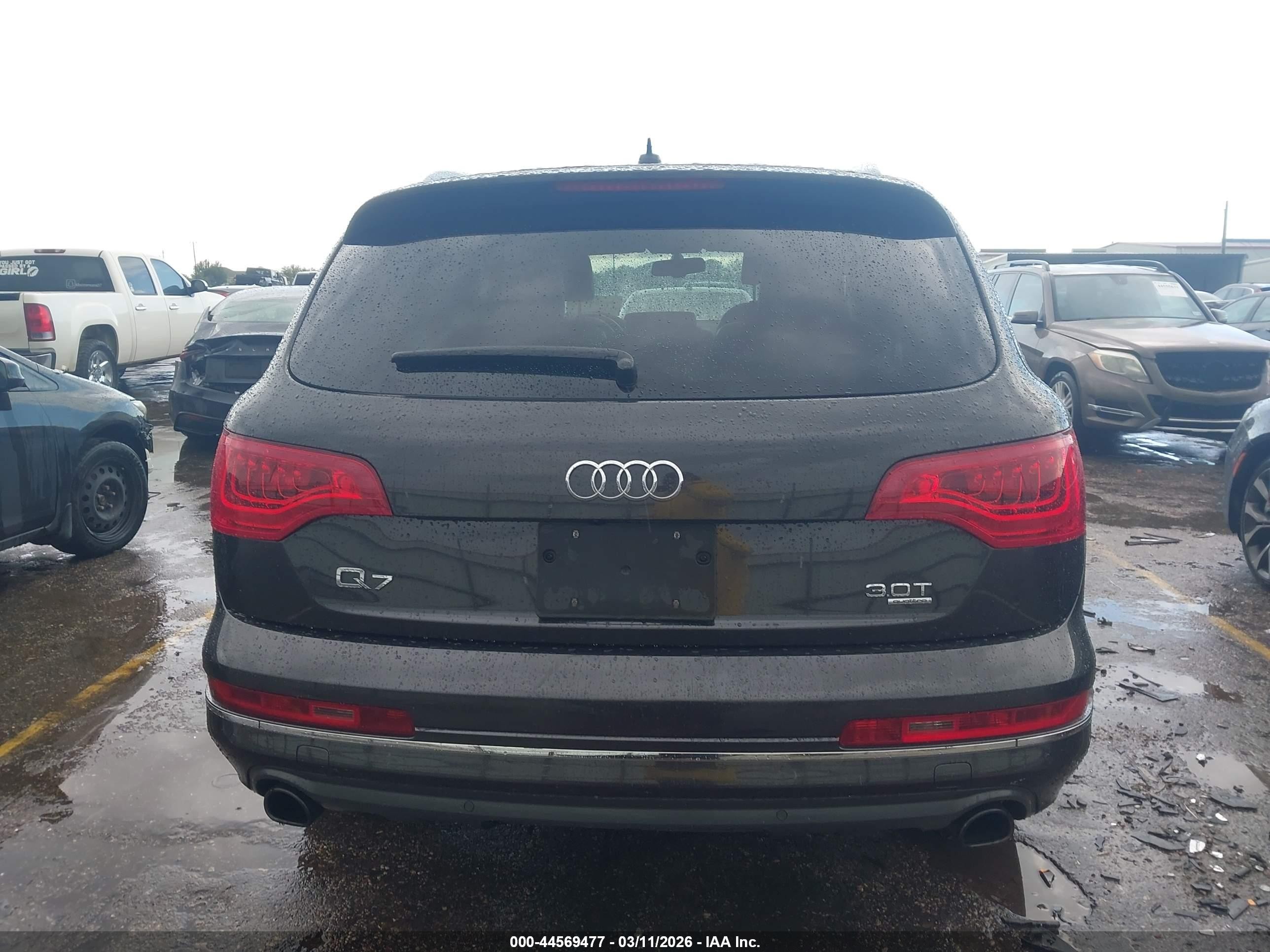 2015 Audi Q7 3.0t Premium Gray vin: WA1LGAFE0FD007737