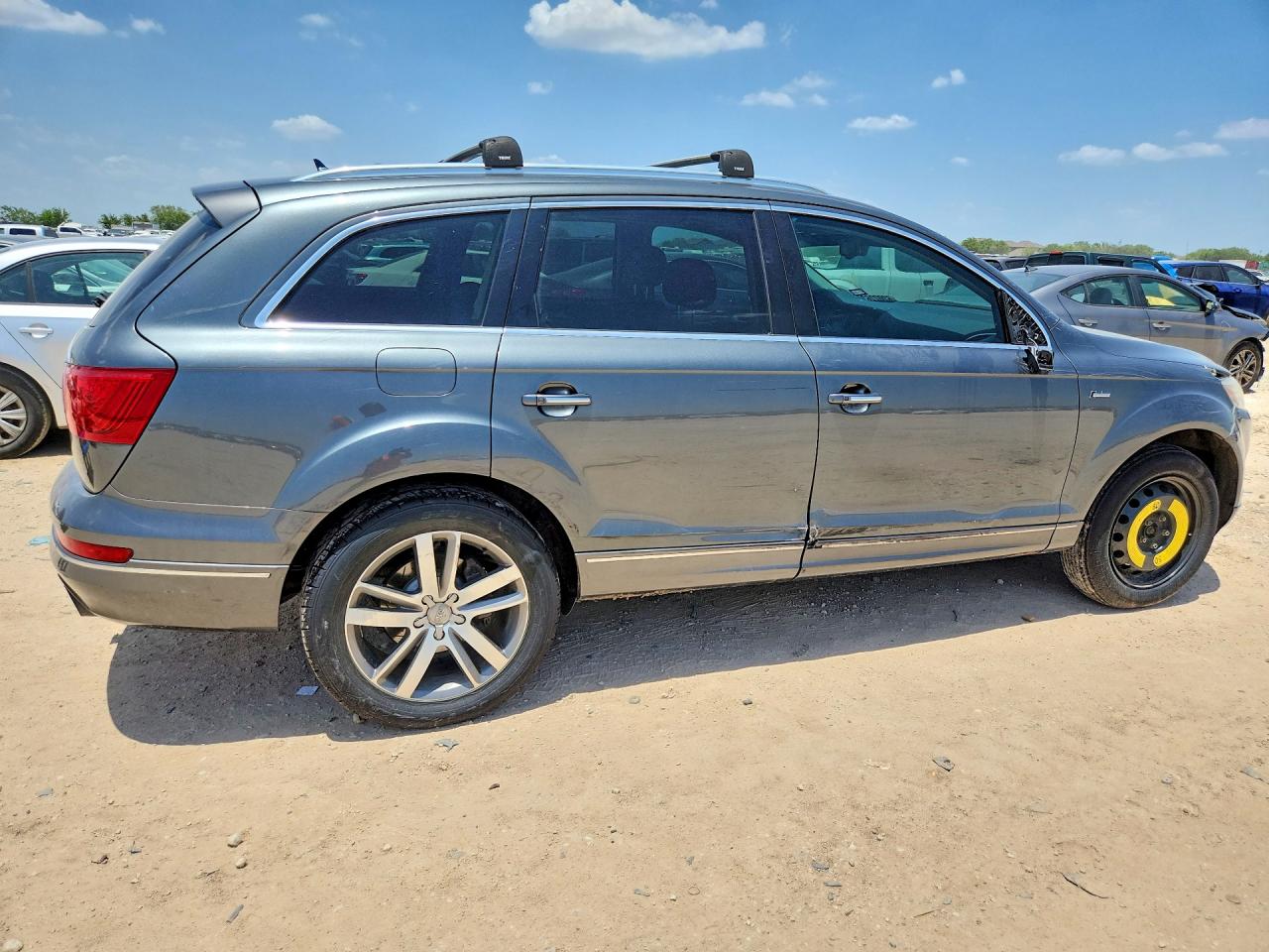 2015 Audi Q7 Premium Plus Gray vin: WA1LGAFE0FD009519