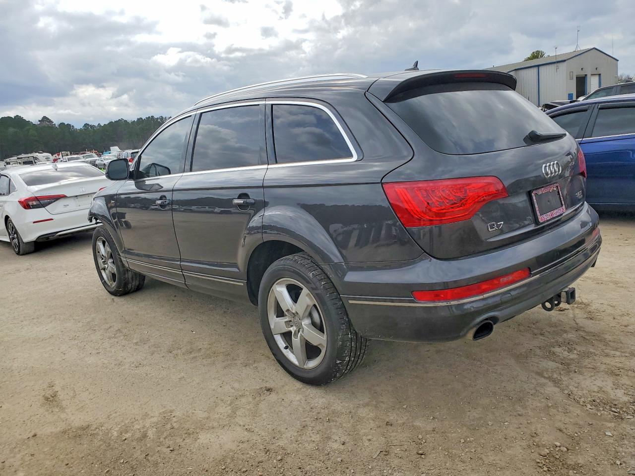 2015 Audi Q7 Premium Plus Gray vin: WA1LGAFE0FD015062