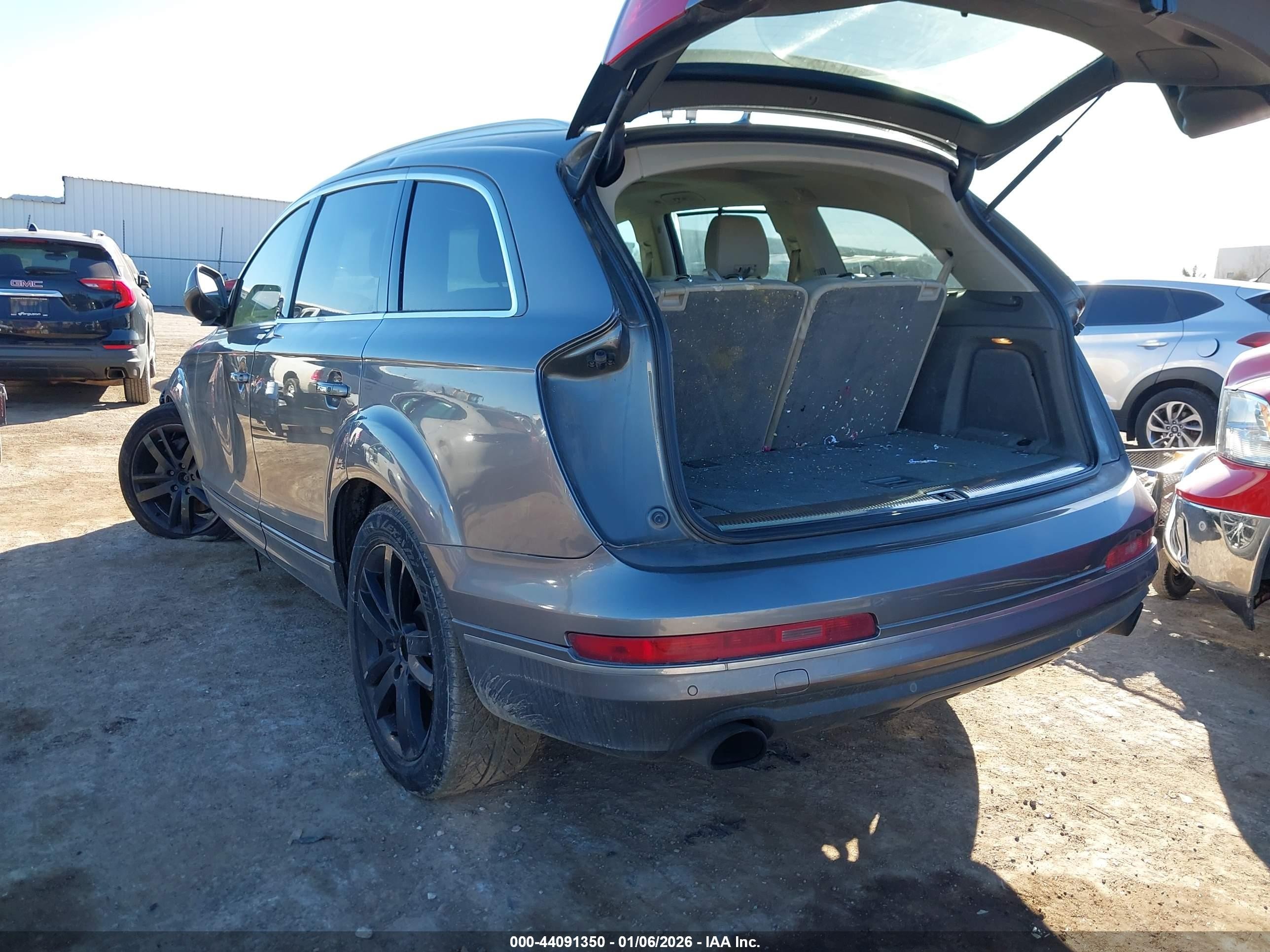 2015 Audi Q7 3.0t Premium Gray vin: WA1LGAFE0FD020407