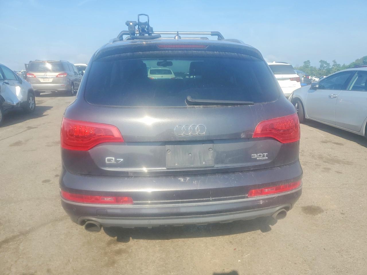 2014 Audi Q7 Premium Plus Black vin: WA1LGAFE1ED007115
