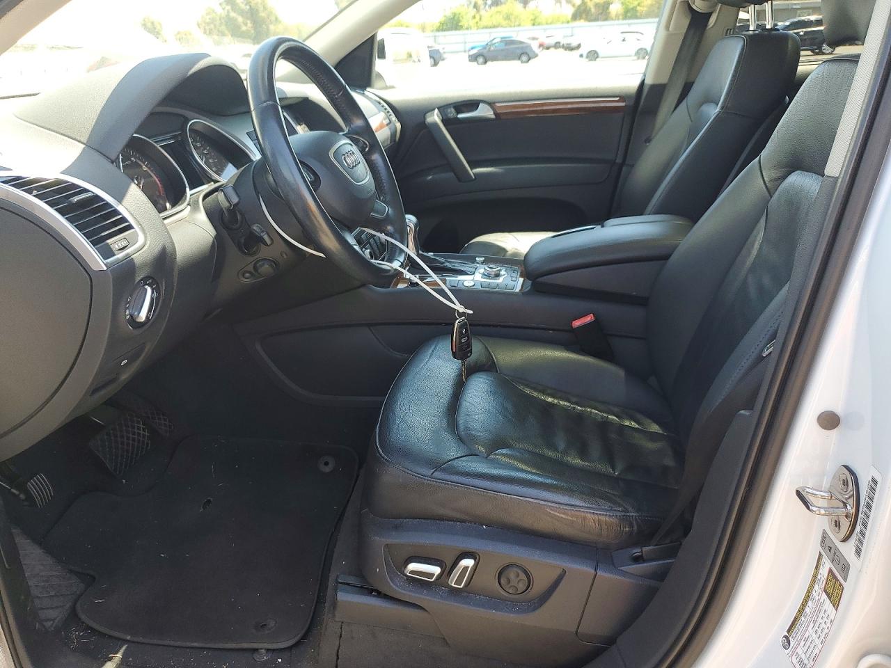 2015 Audi Q7 Premium Plus White vin: WA1LGAFE1FD003860