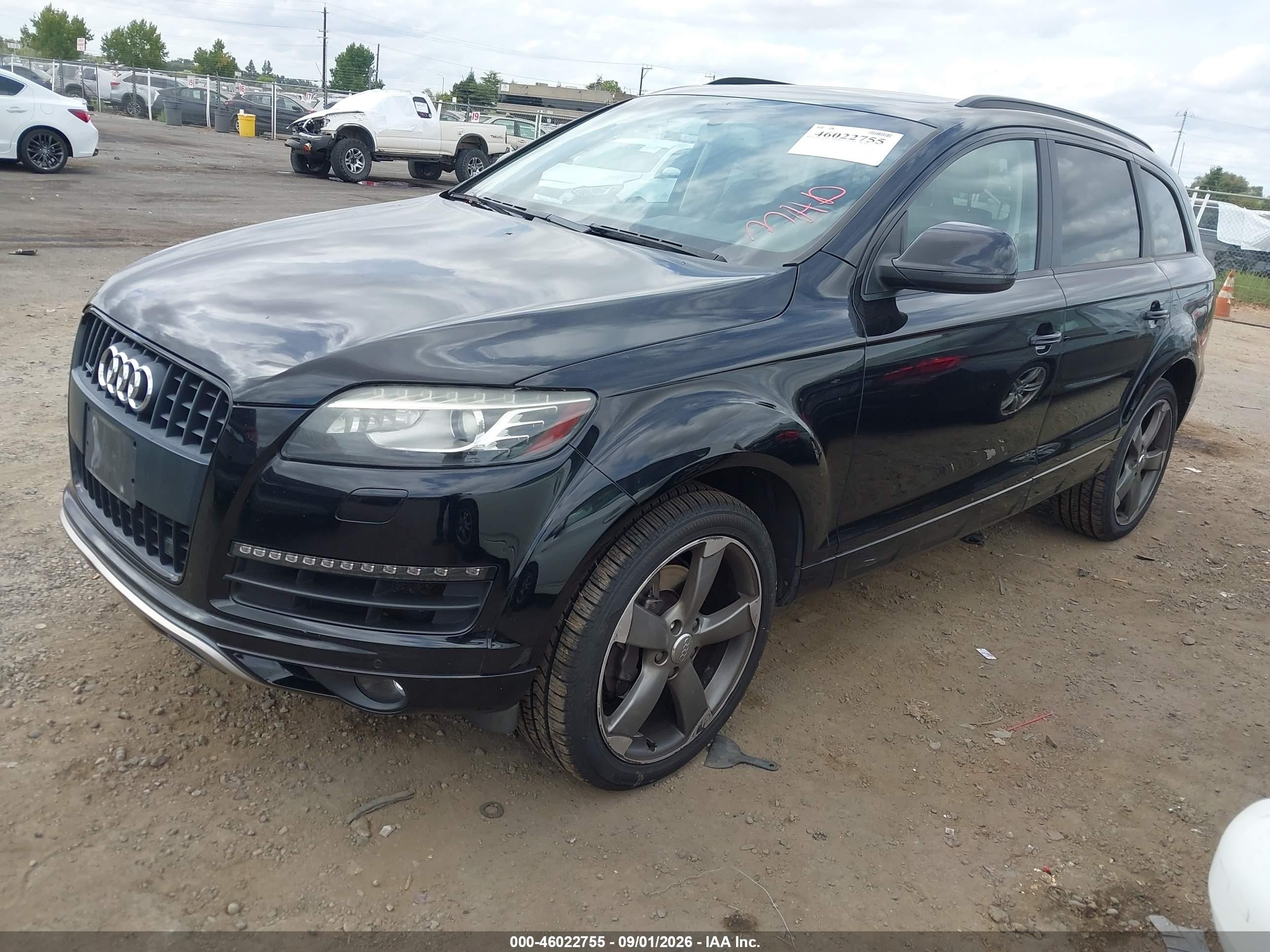 2015 Audi Q7 3.0t Premium Black vin: WA1LGAFE1FD029827