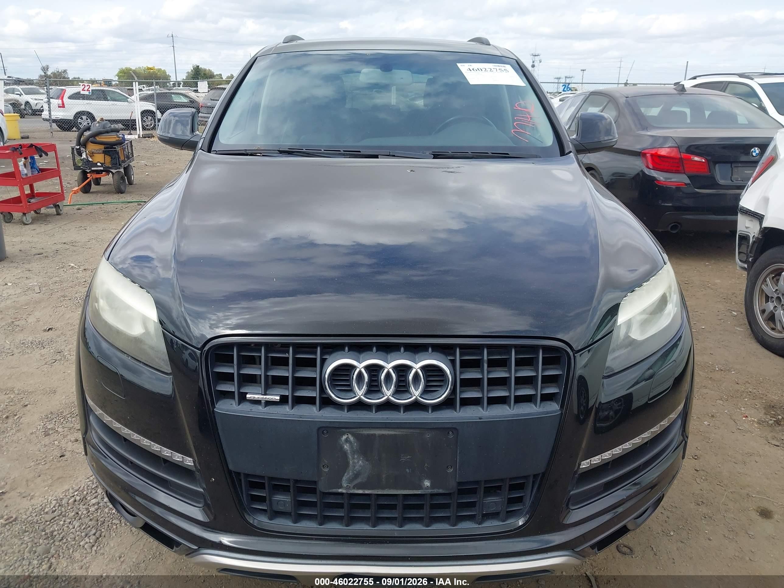 2015 Audi Q7 3.0t Premium Black vin: WA1LGAFE1FD029827