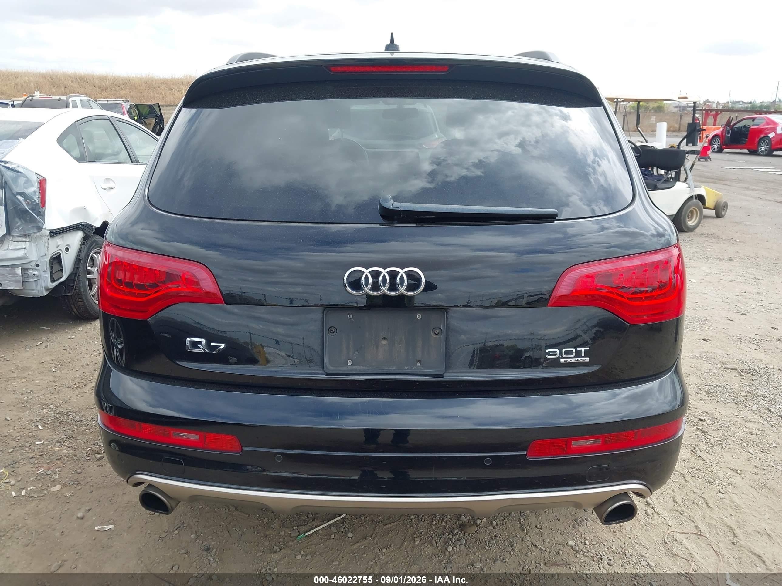 2015 Audi Q7 3.0t Premium Black vin: WA1LGAFE1FD029827