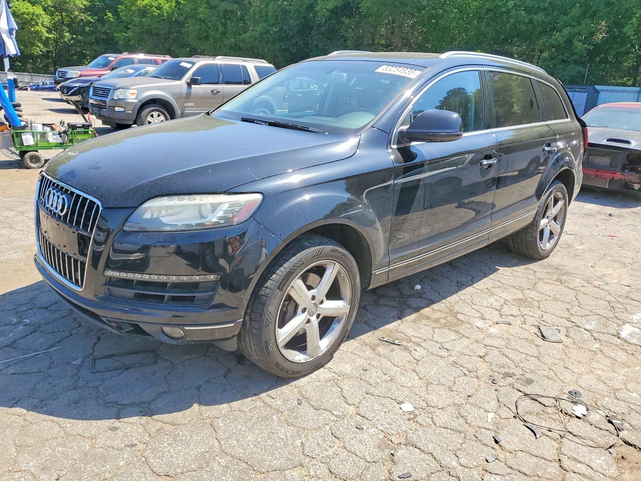 2015 Audi Q7 Premium Plus Black vin: WA1LGAFE1FD029889