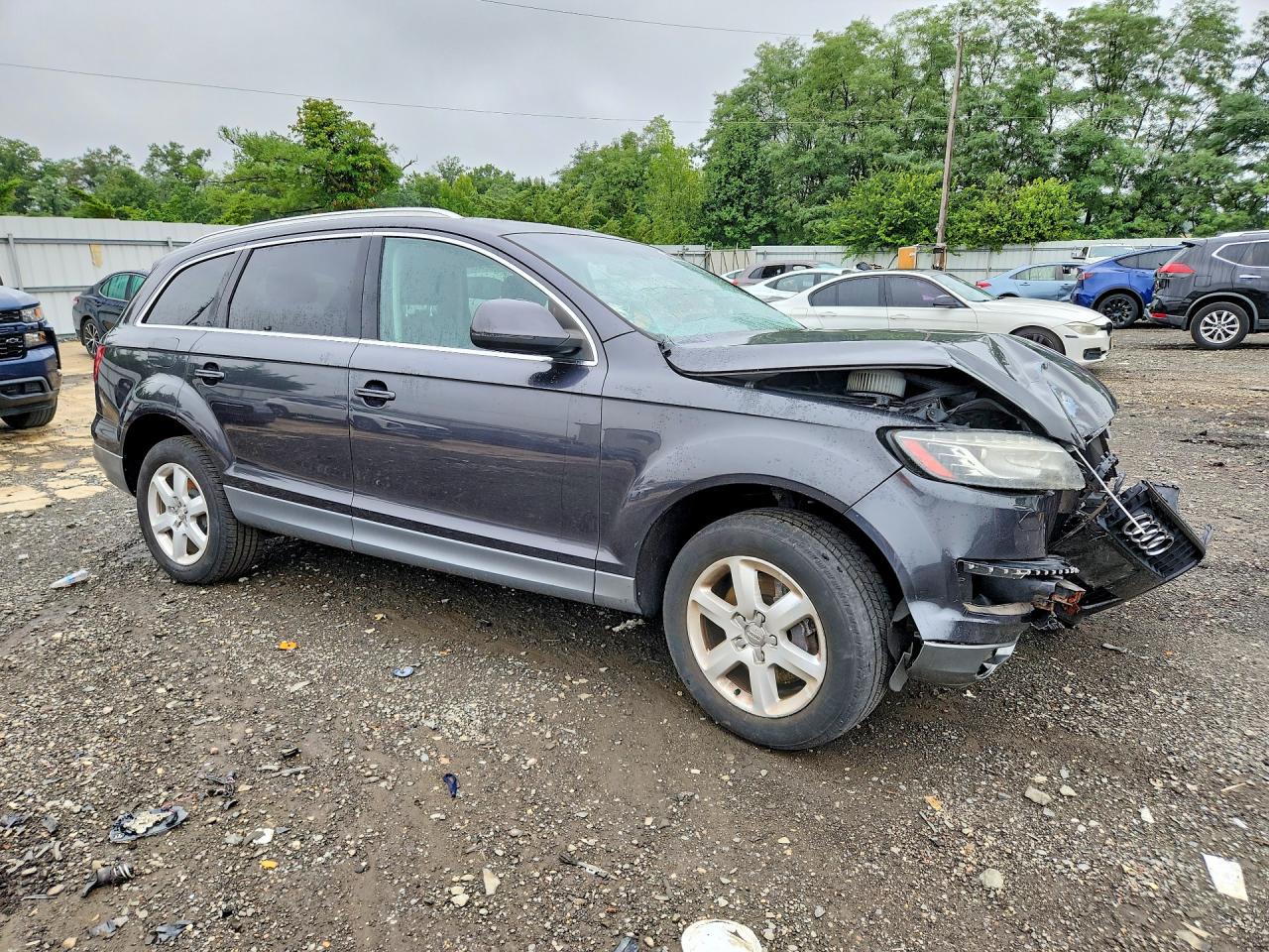 2011 Audi Q7 Premium Plus Gray vin: WA1LGAFE2BD001321