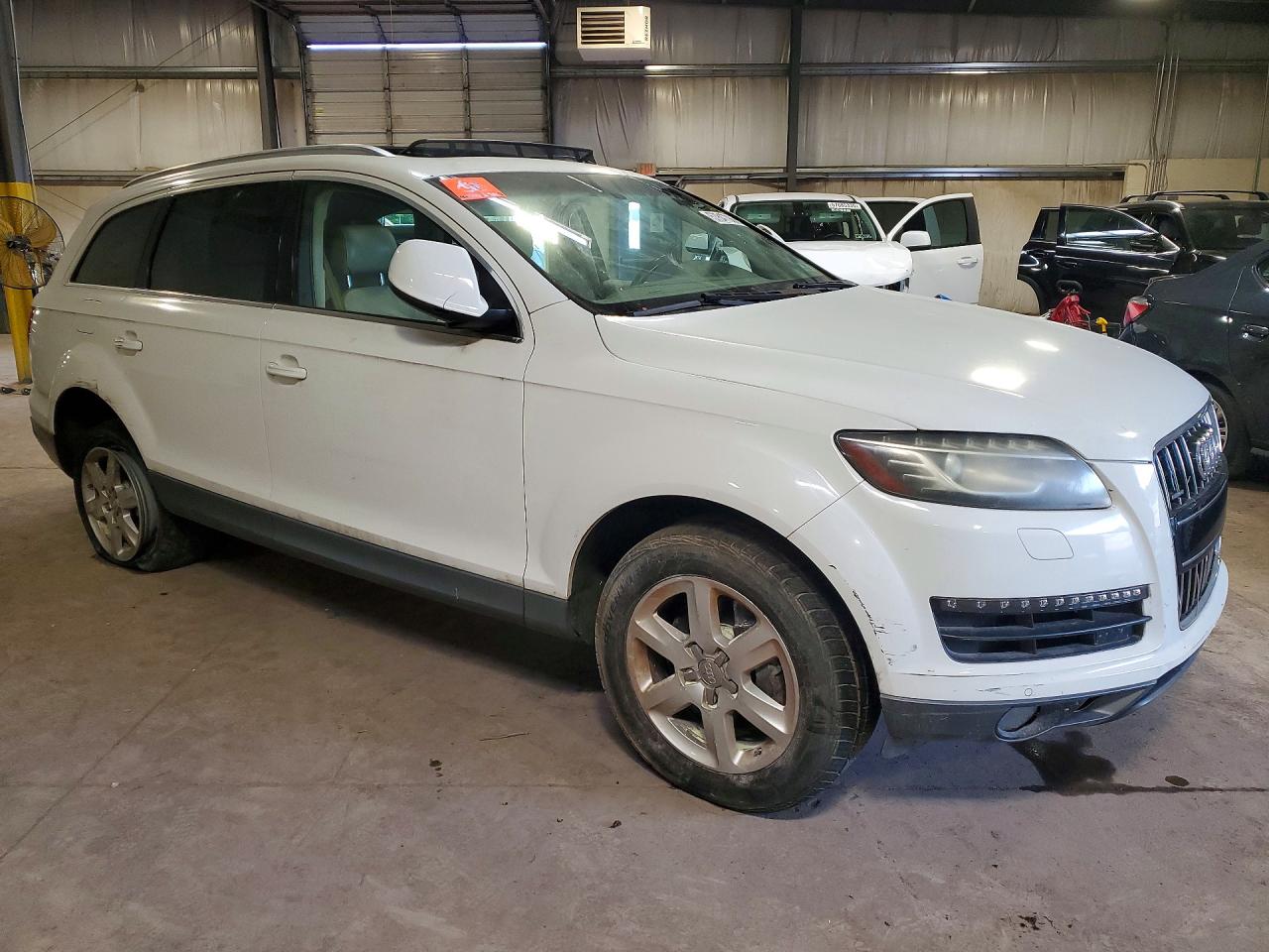 2012 Audi Q7 Premium Plus White vin: WA1LGAFE2CD002440