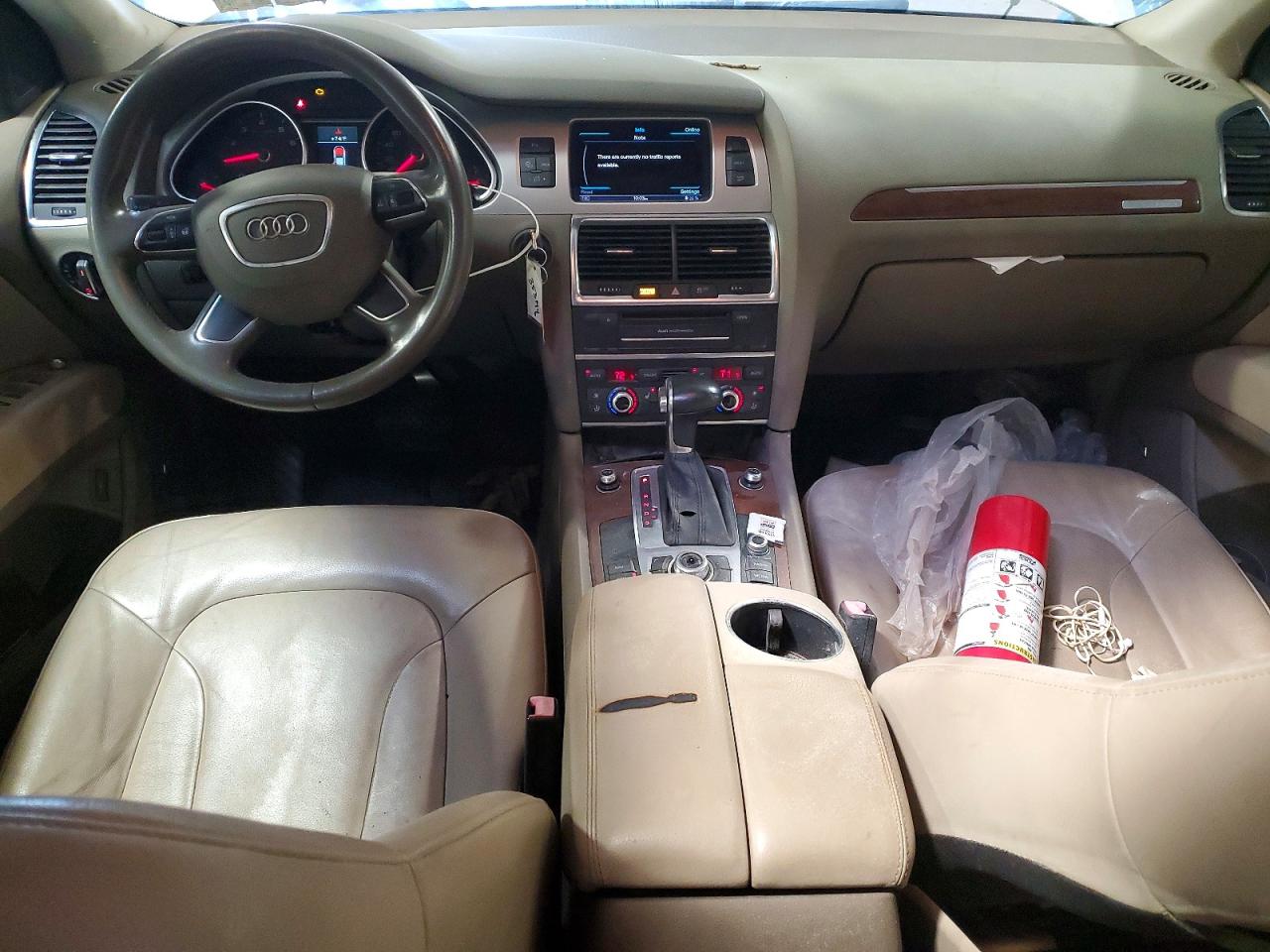 2012 Audi Q7 Premium Plus White vin: WA1LGAFE2CD002440