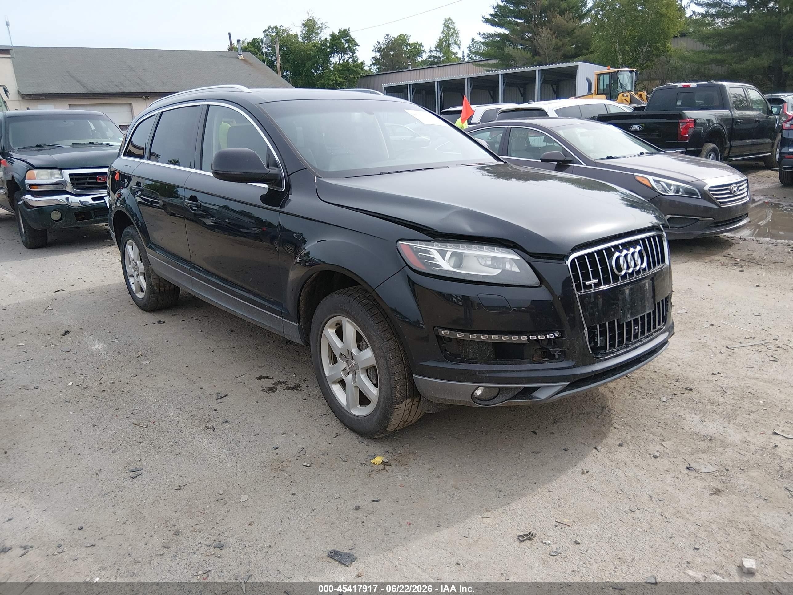 2013 Audi Q7 3.0t Premium Black vin: WA1LGAFE2DD001435