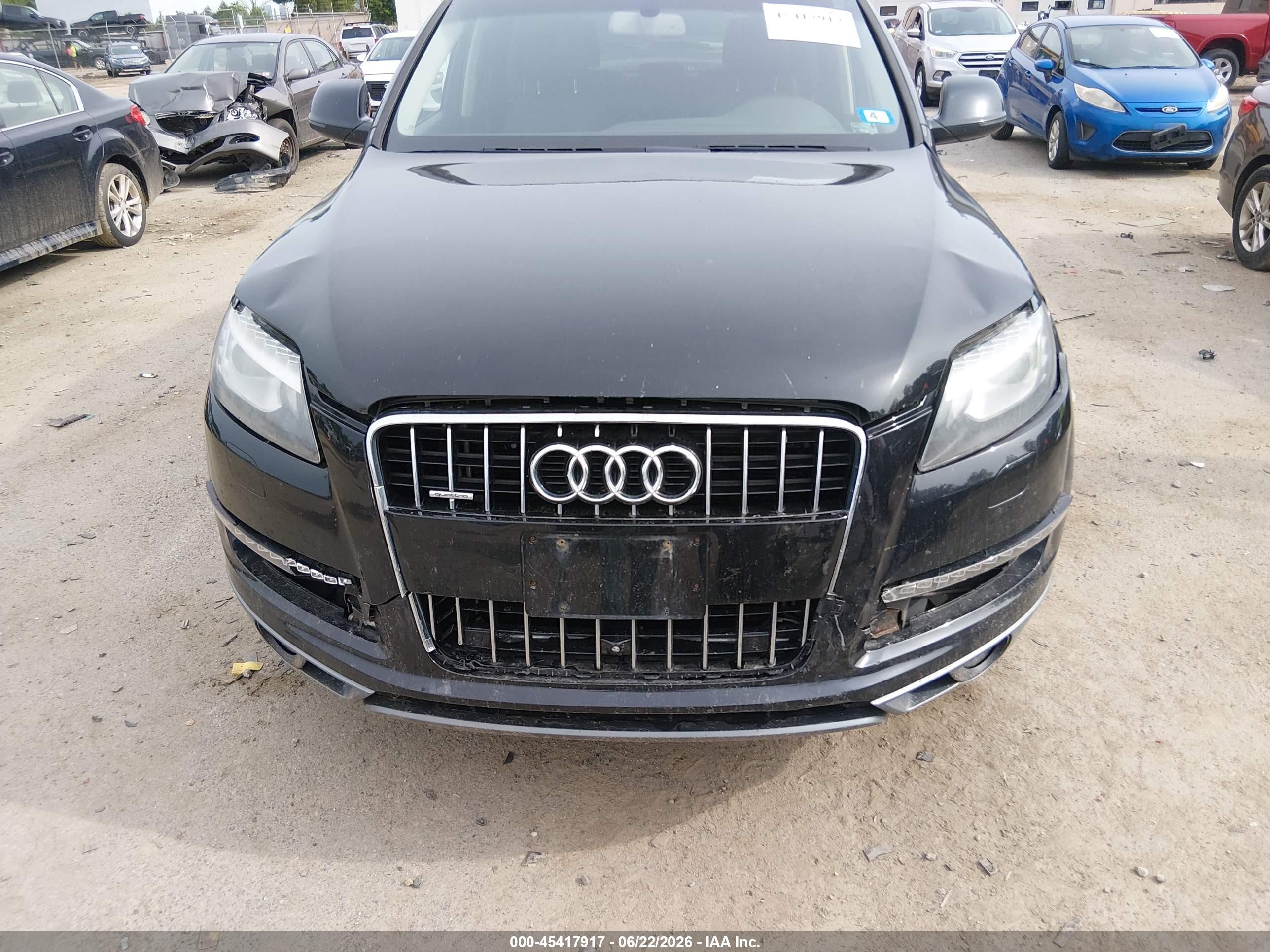 2013 Audi Q7 3.0t Premium Black vin: WA1LGAFE2DD001435