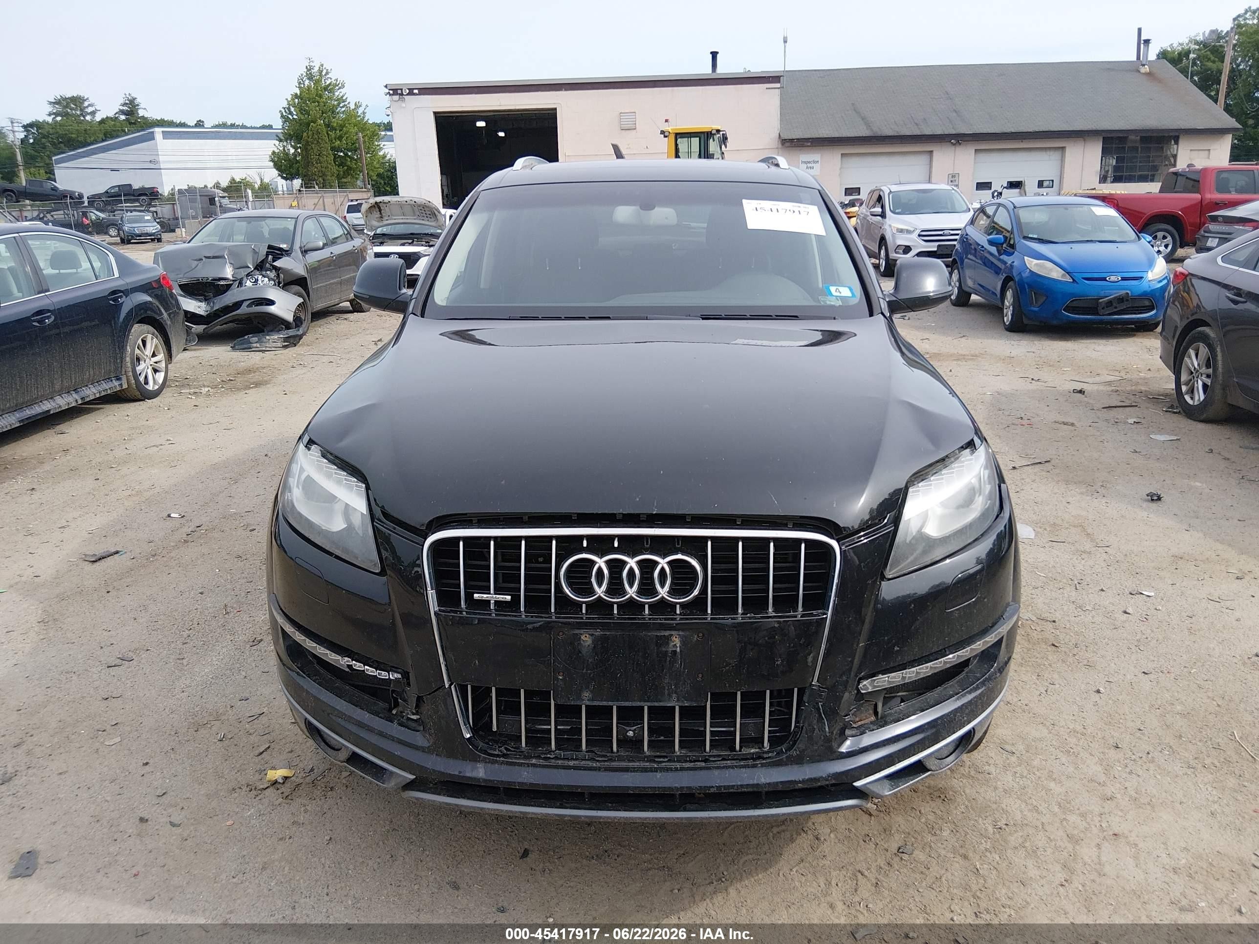 2013 Audi Q7 3.0t Premium Black vin: WA1LGAFE2DD001435