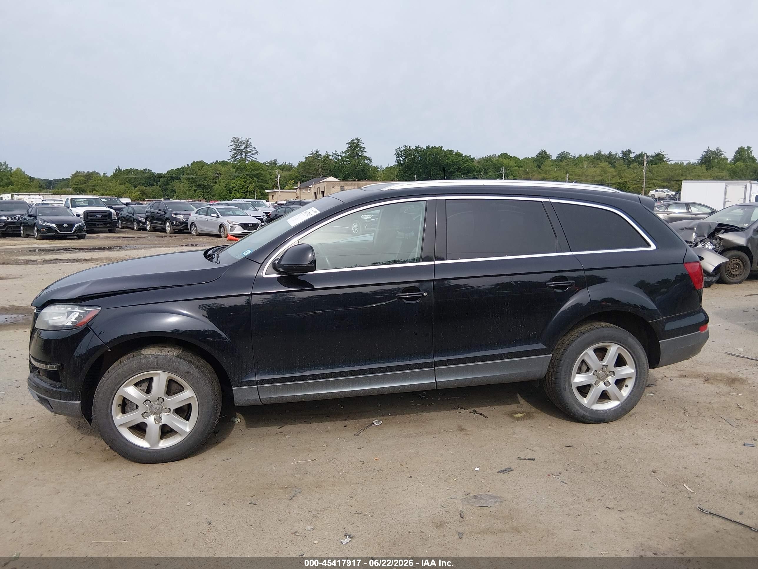 2013 Audi Q7 3.0t Premium Black vin: WA1LGAFE2DD001435