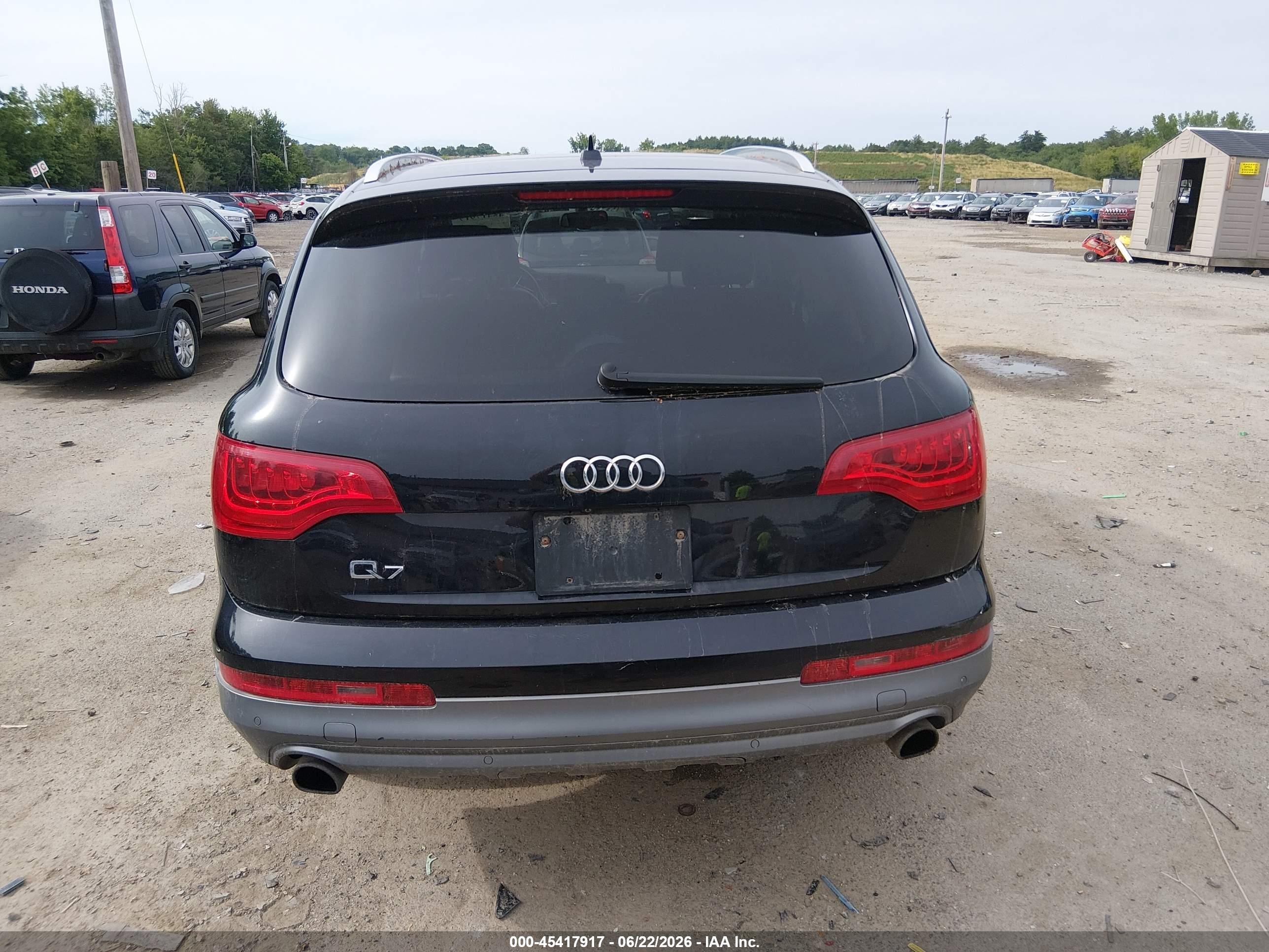 2013 Audi Q7 3.0t Premium Black vin: WA1LGAFE2DD001435
