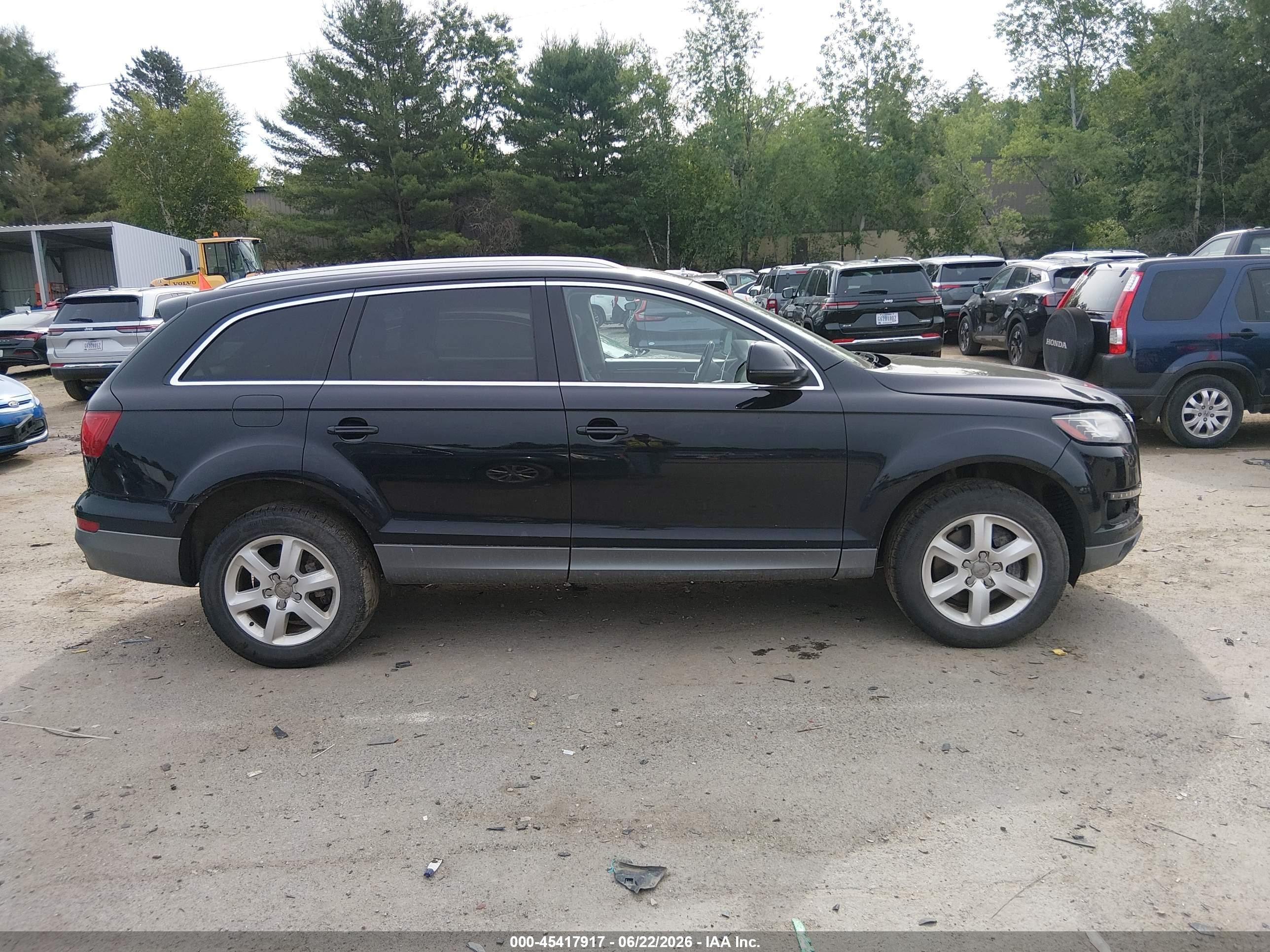 2013 Audi Q7 3.0t Premium Black vin: WA1LGAFE2DD001435