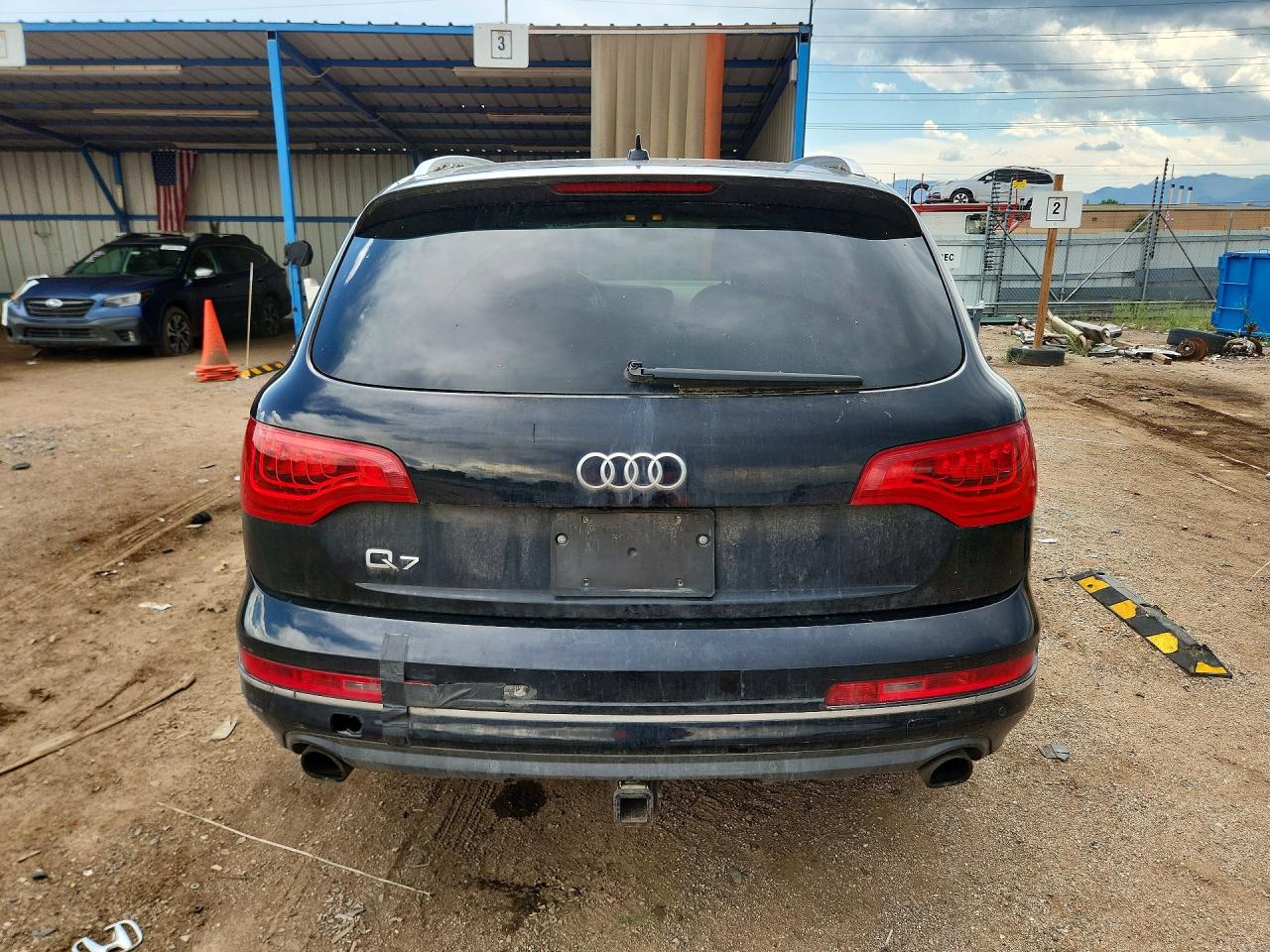 2013 Audi Q7 Premium Plus Black vin: WA1LGAFE2DD004416