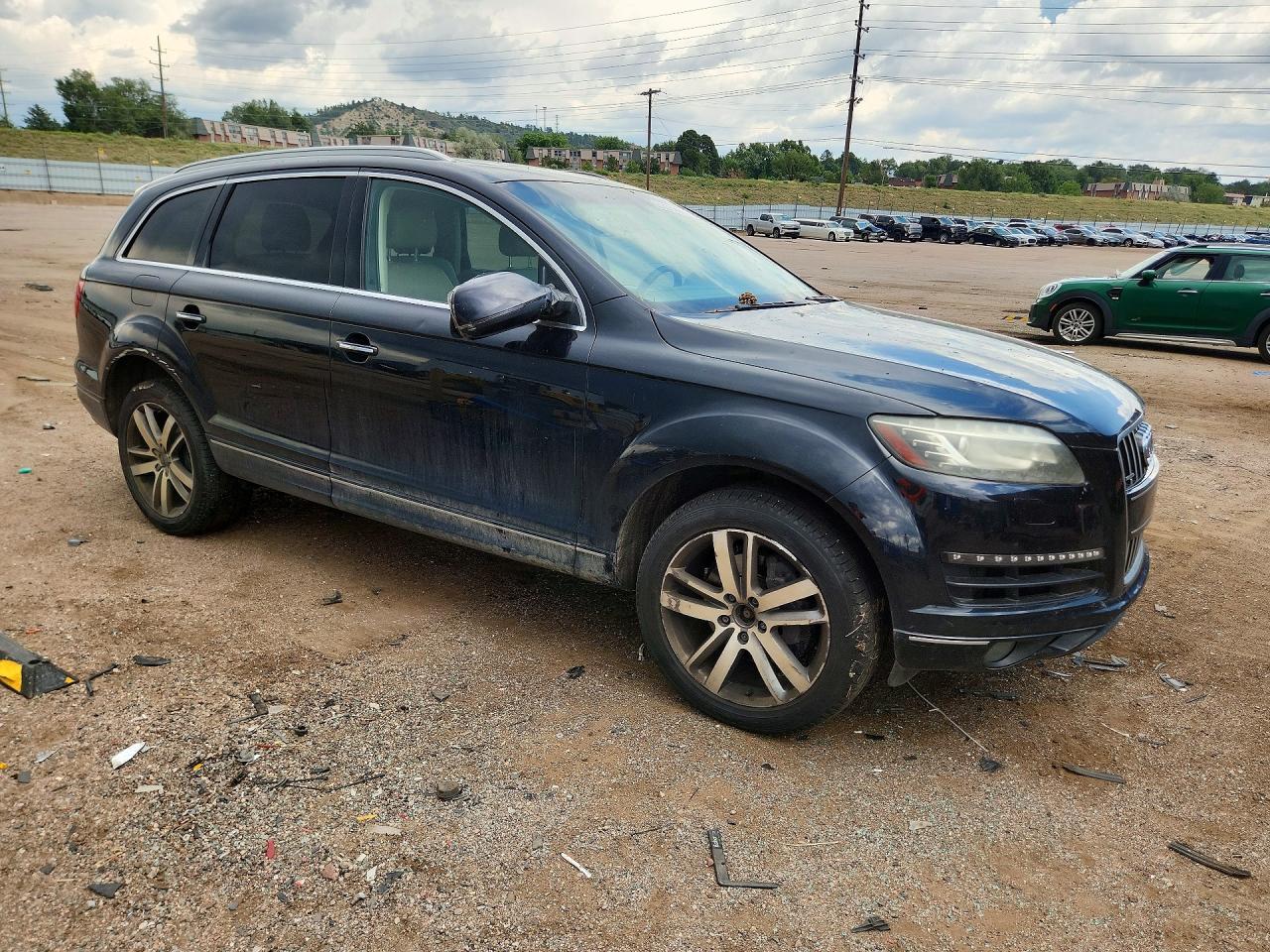 2013 Audi Q7 Premium Plus Black vin: WA1LGAFE2DD004416