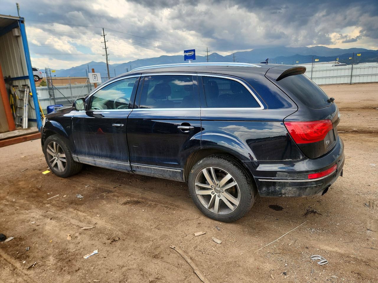 2013 Audi Q7 Premium Plus Black vin: WA1LGAFE2DD004416