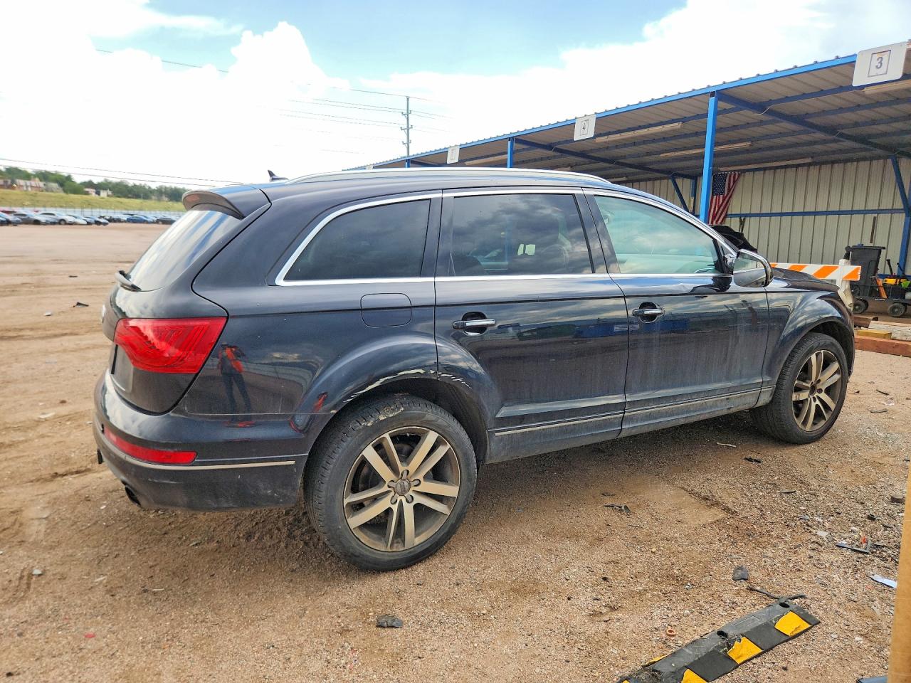2013 Audi Q7 Premium Plus Black vin: WA1LGAFE2DD004416