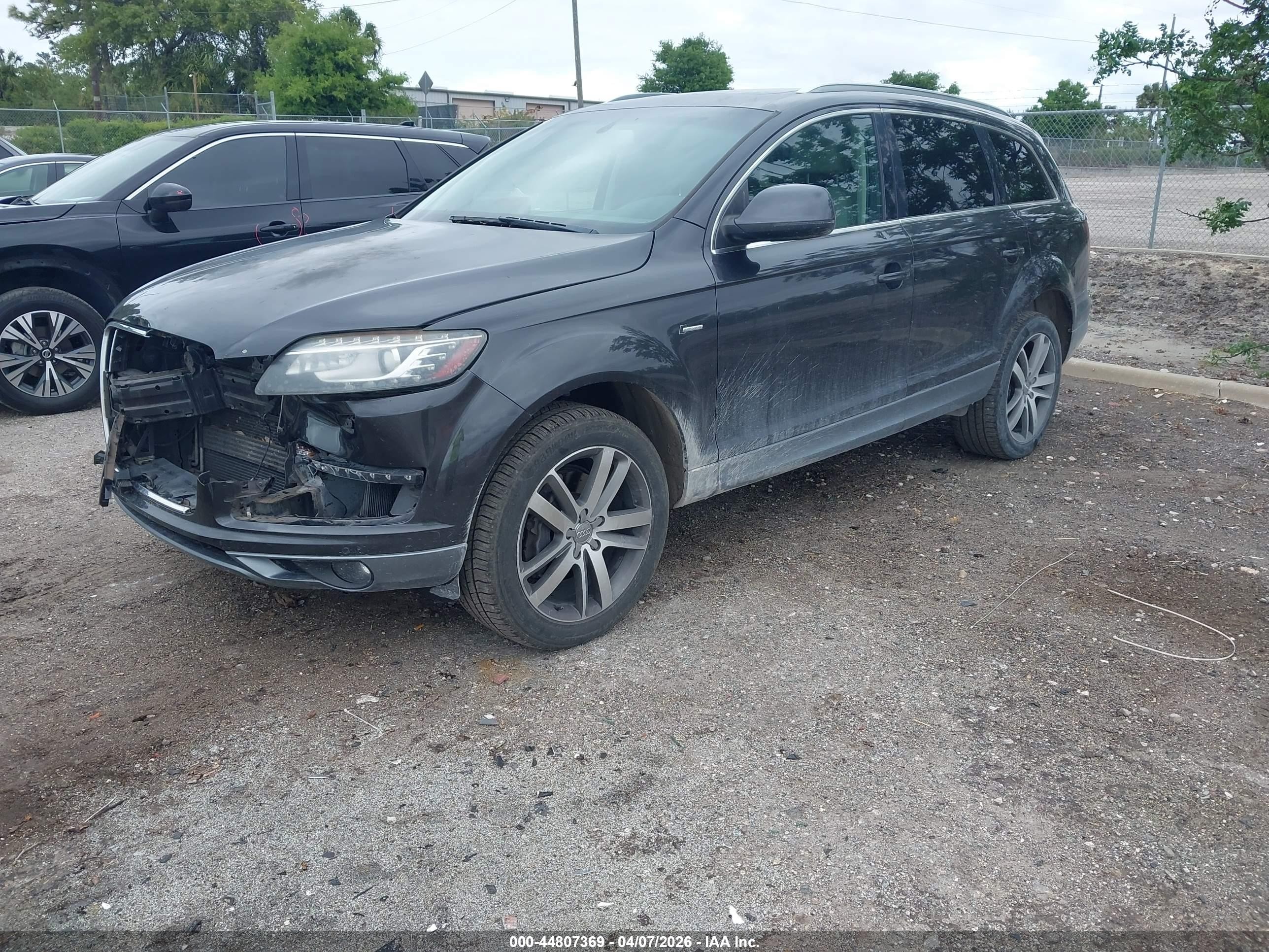2013 Audi Q7 3.0t Premium Black vin: WA1LGAFE2DD005131