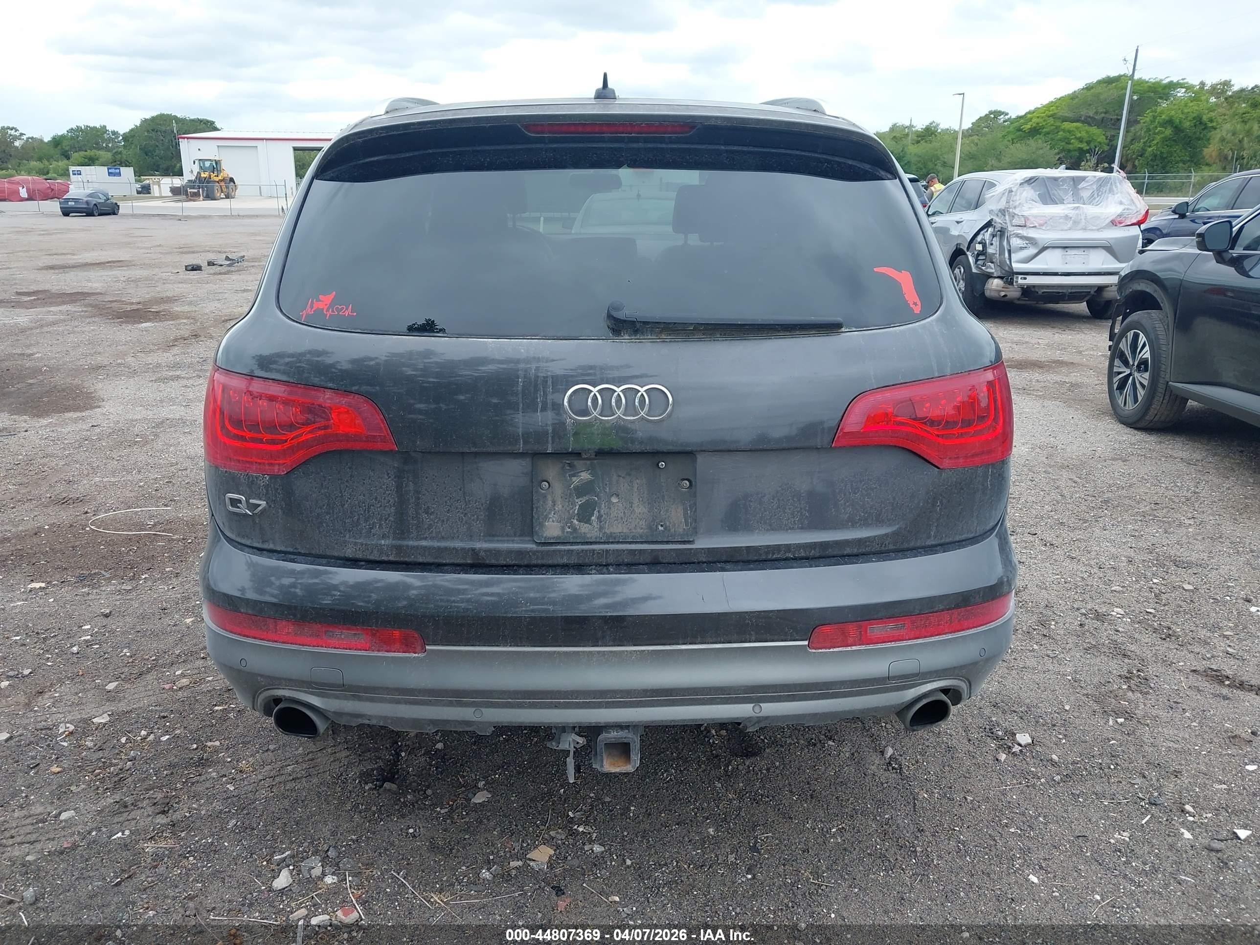 2013 Audi Q7 3.0t Premium Black vin: WA1LGAFE2DD005131