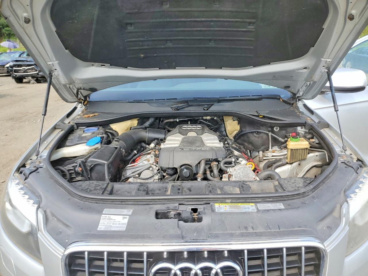 2014 Audi Q7 Premium Plus Silver vin: WA1LGAFE2ED004031