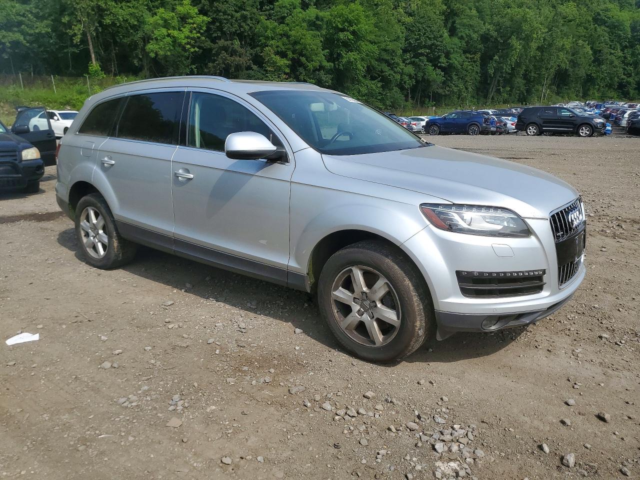 2014 Audi Q7 Premium Plus Silver vin: WA1LGAFE2ED004031