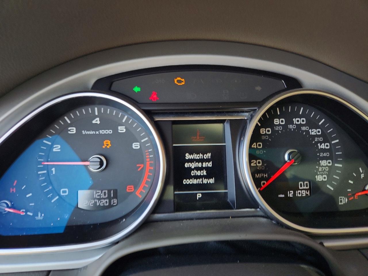 2014 Audi Q7 Premium Plus White vin: WA1LGAFE2ED018513