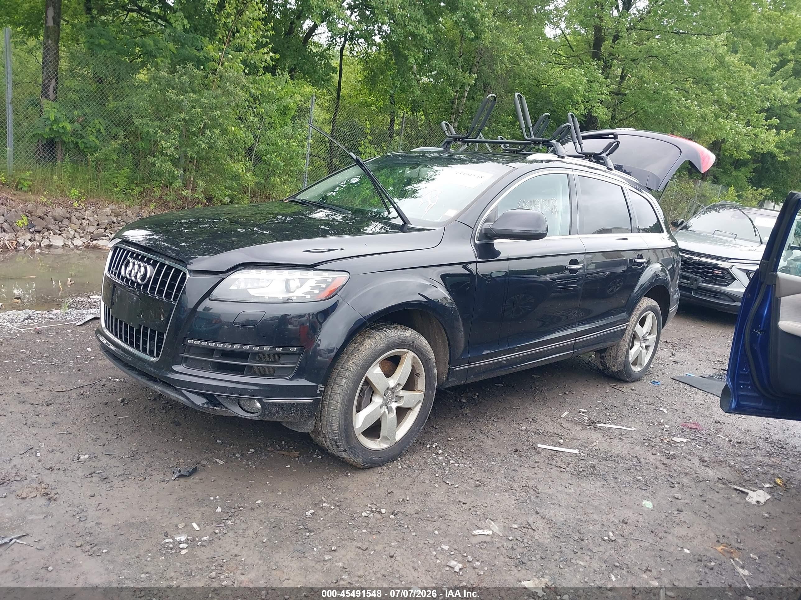 2015 Audi Q7 3.0t Premium Black vin: WA1LGAFE2FD007223