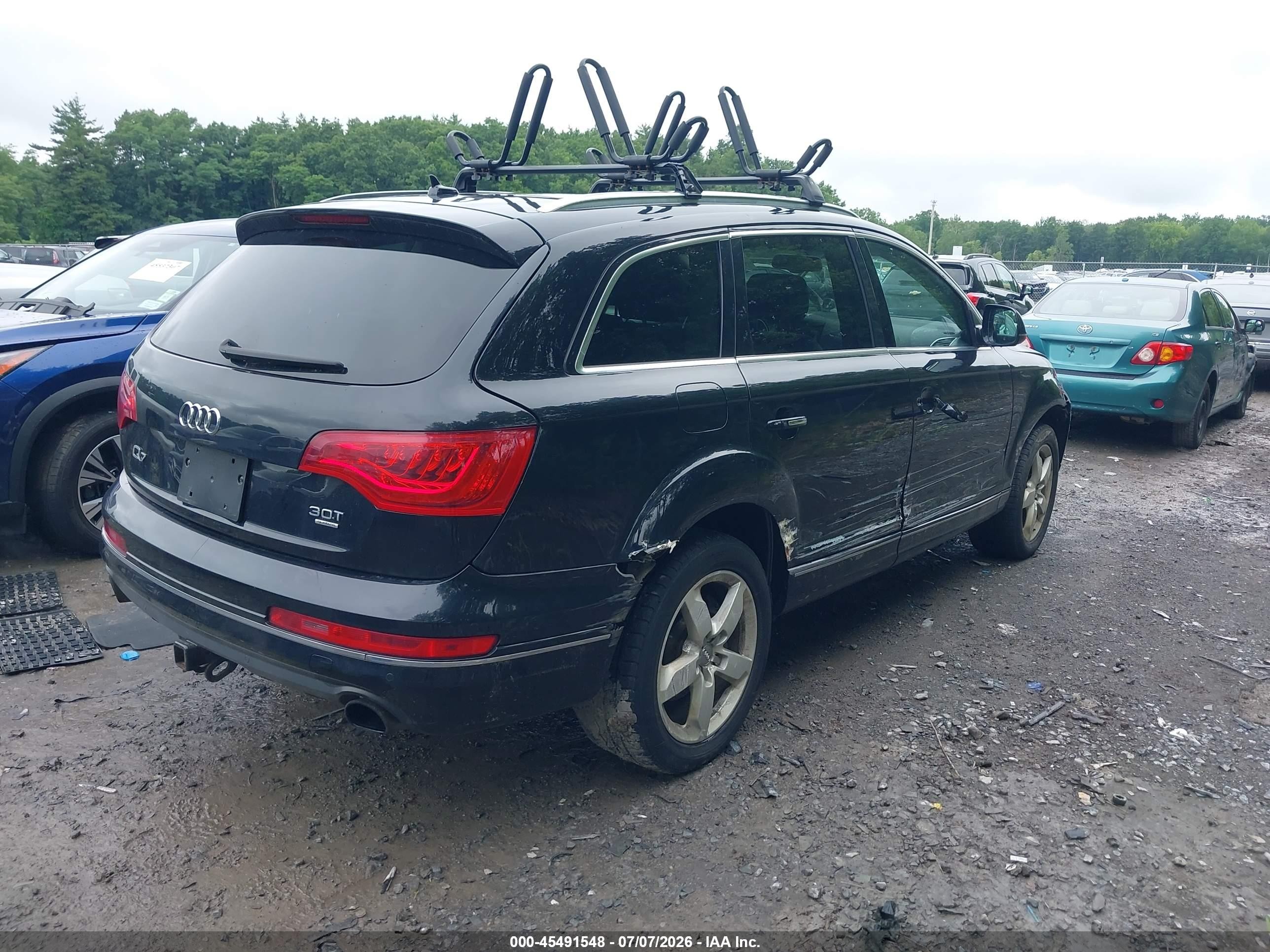 2015 Audi Q7 3.0t Premium Black vin: WA1LGAFE2FD007223