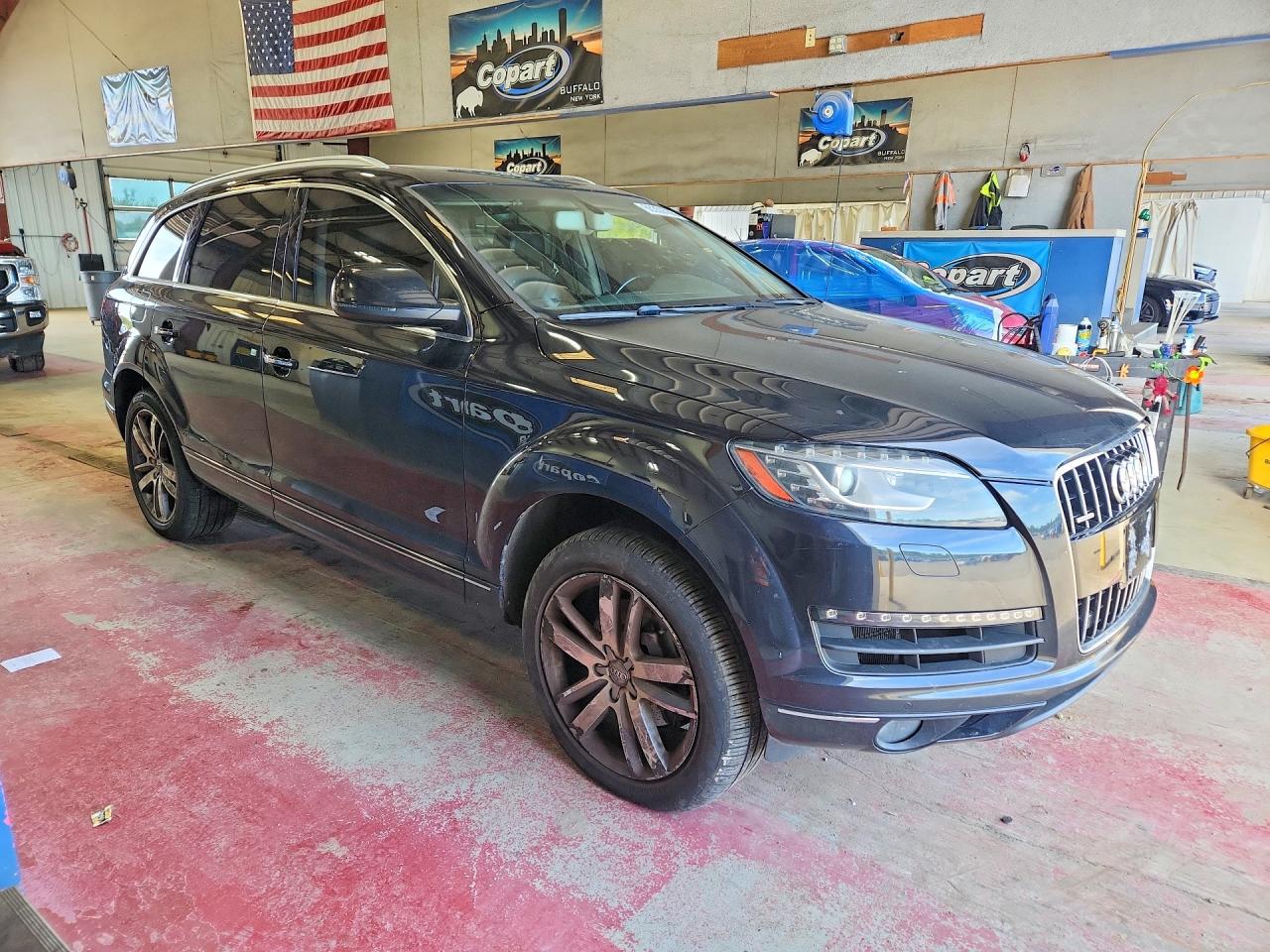 2015 Audi Q7 Premium Plus Black vin: WA1LGAFE2FD014351