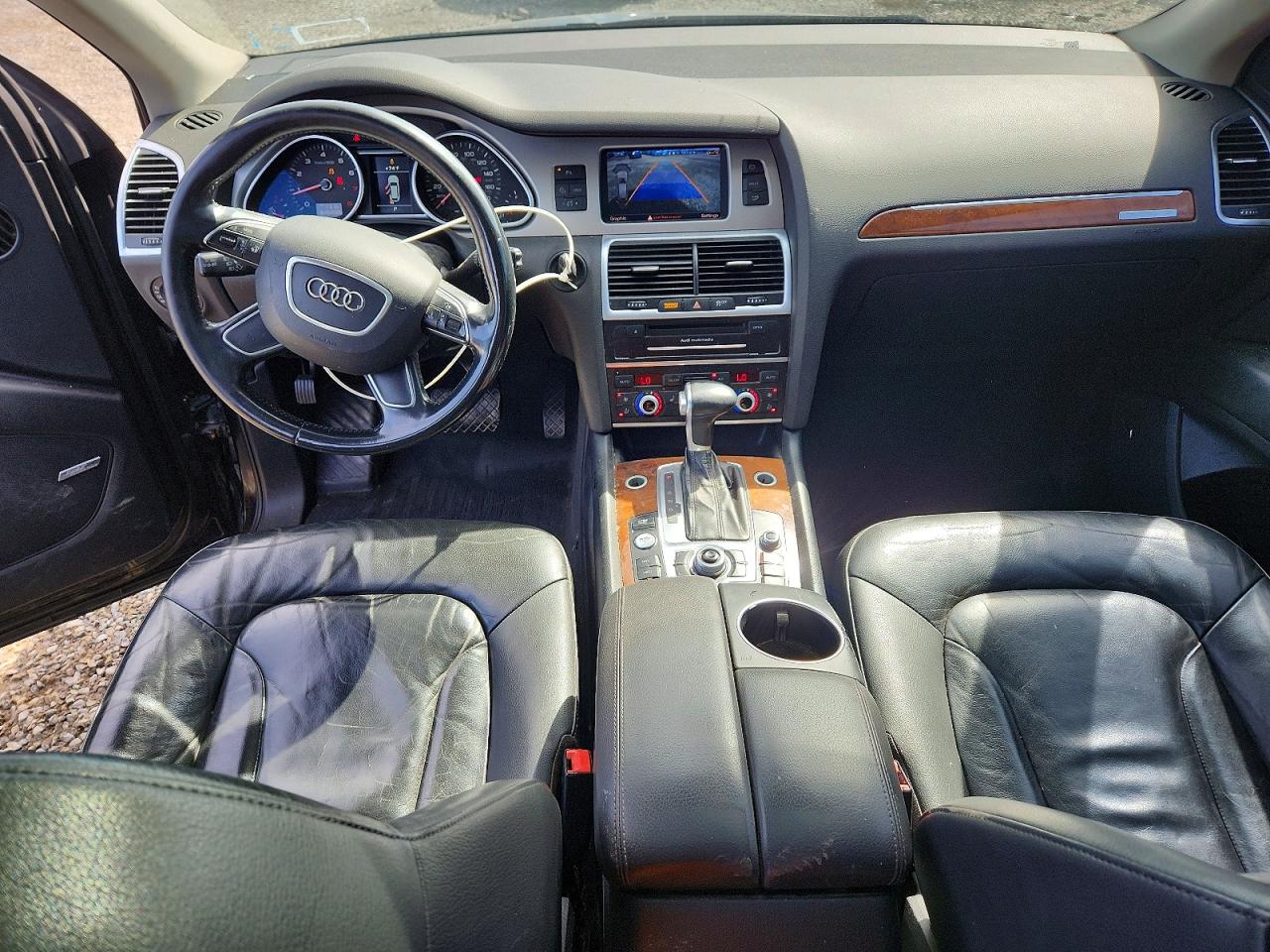 2015 Audi Q7 Premium Plus Black vin: WA1LGAFE2FD014351